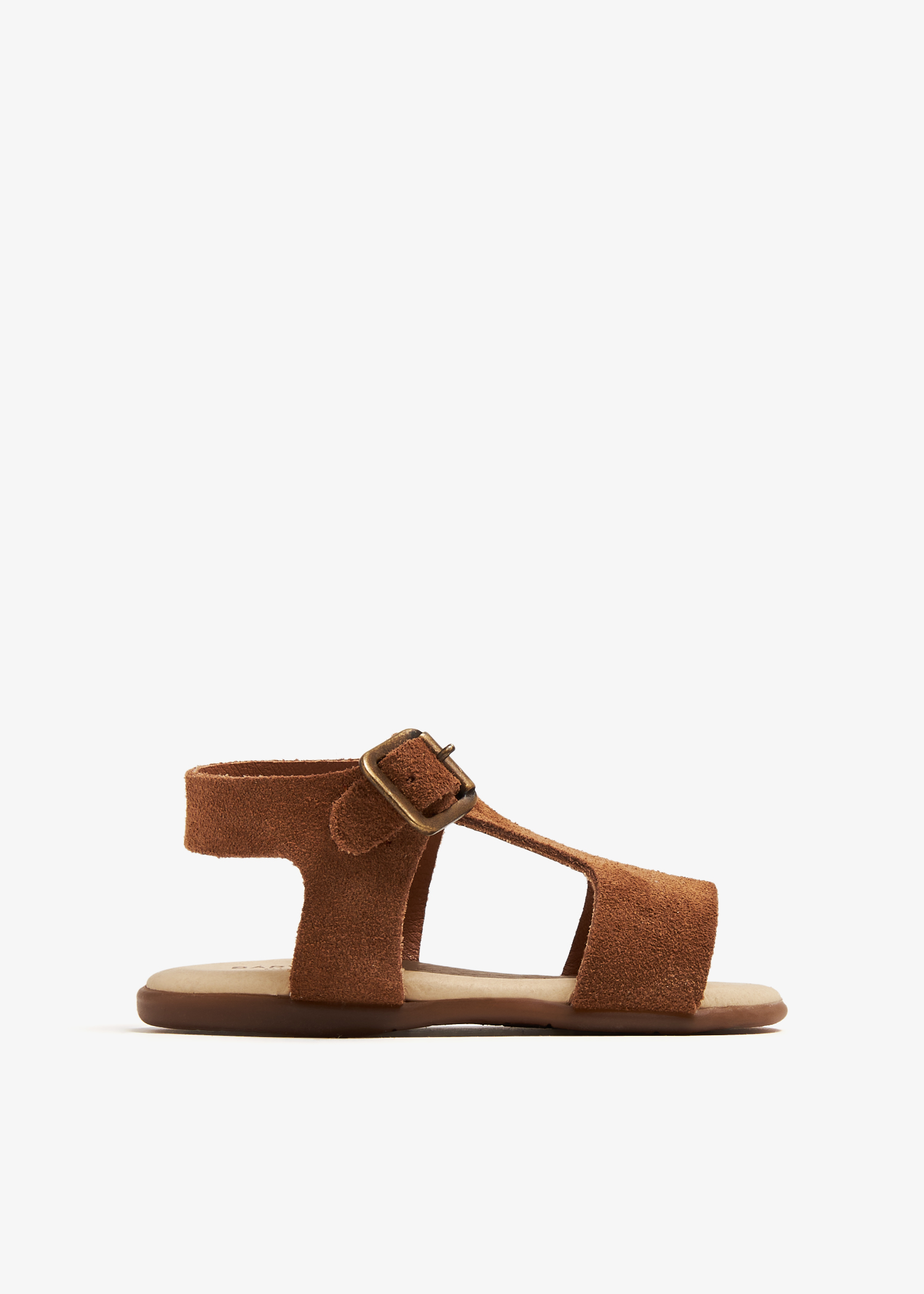 

Suede sandals, Brown