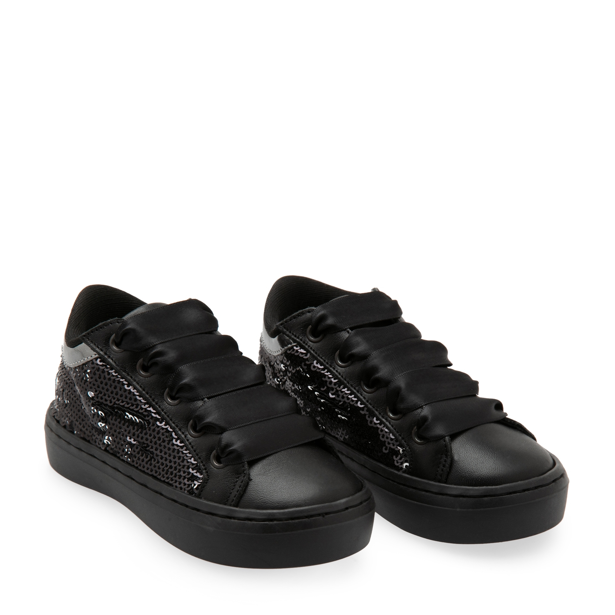 

Sequin sneakers, Black