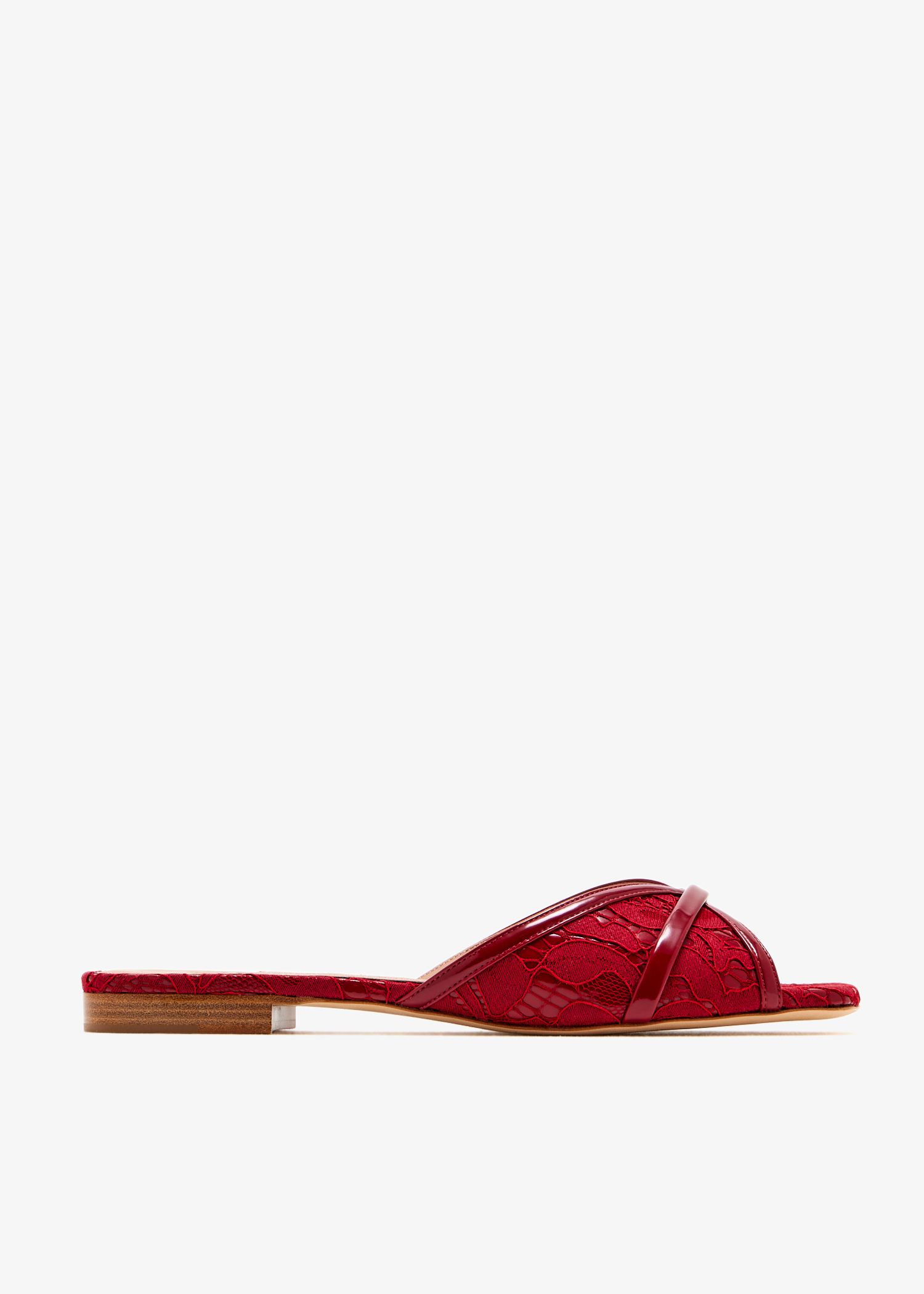 

Perla flat sandals, Red