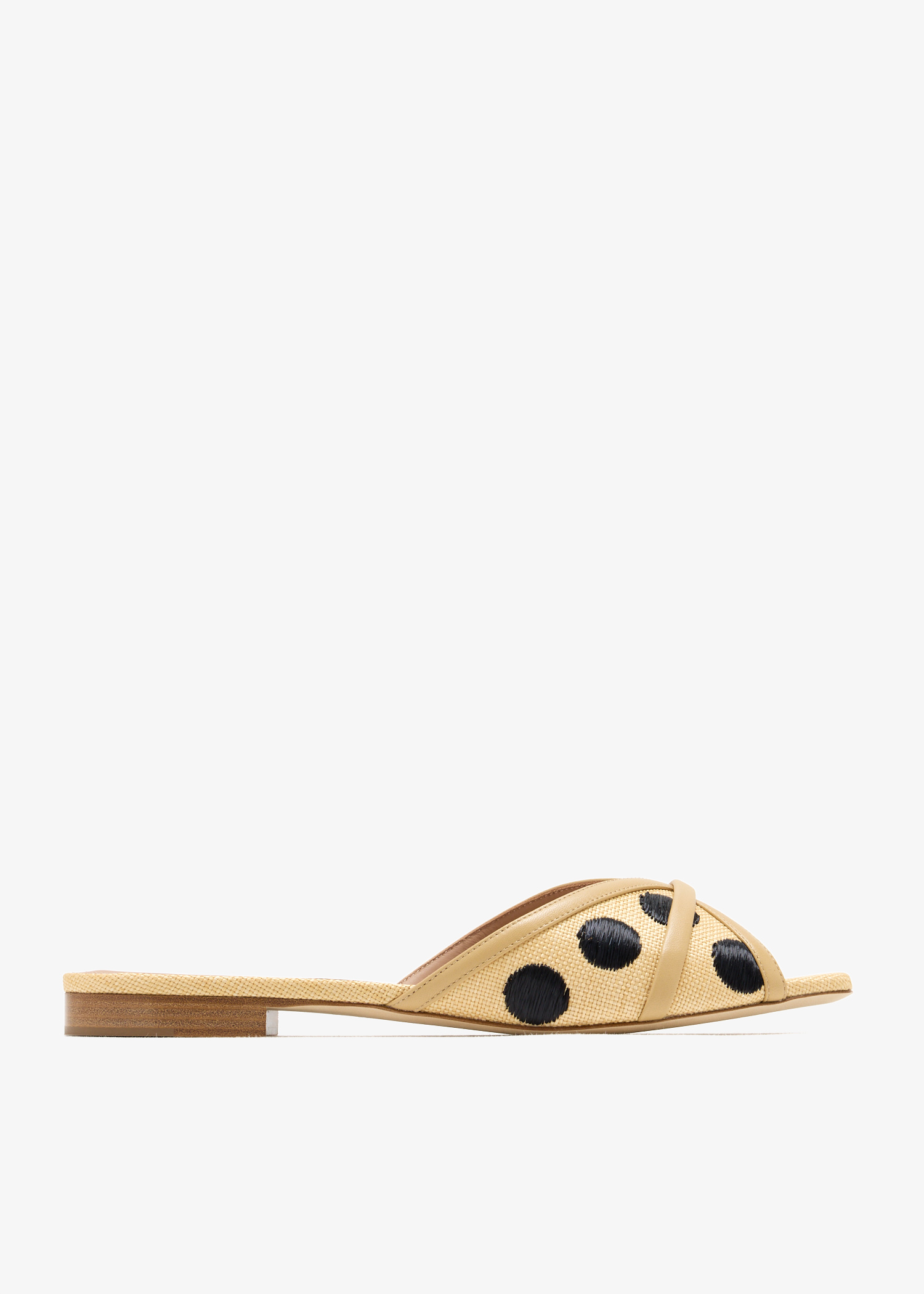 

Perla mules, Beige