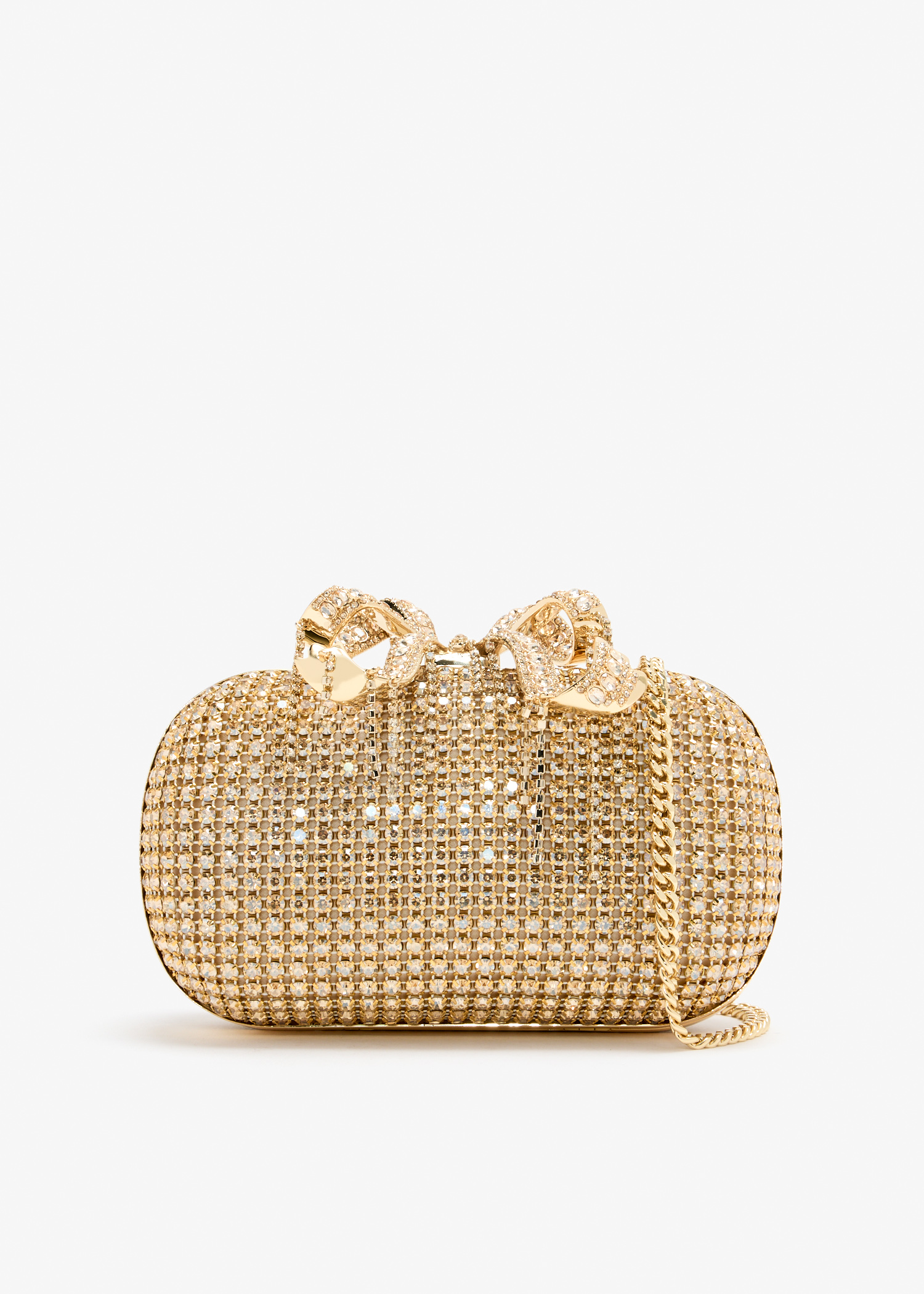 

Chainmail clutch, Gold