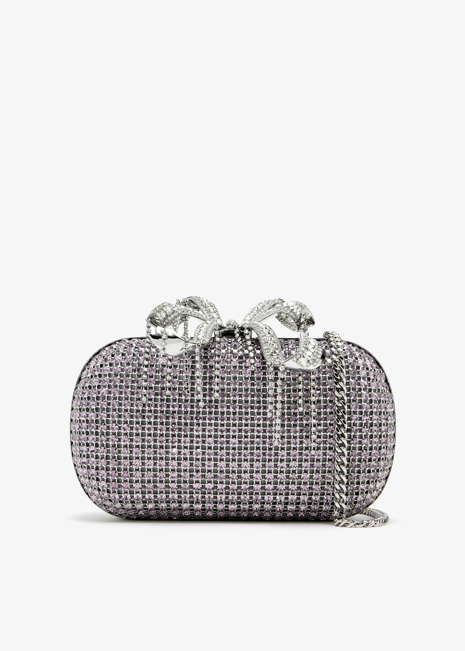 

Chainmail clutch bag, Purple
