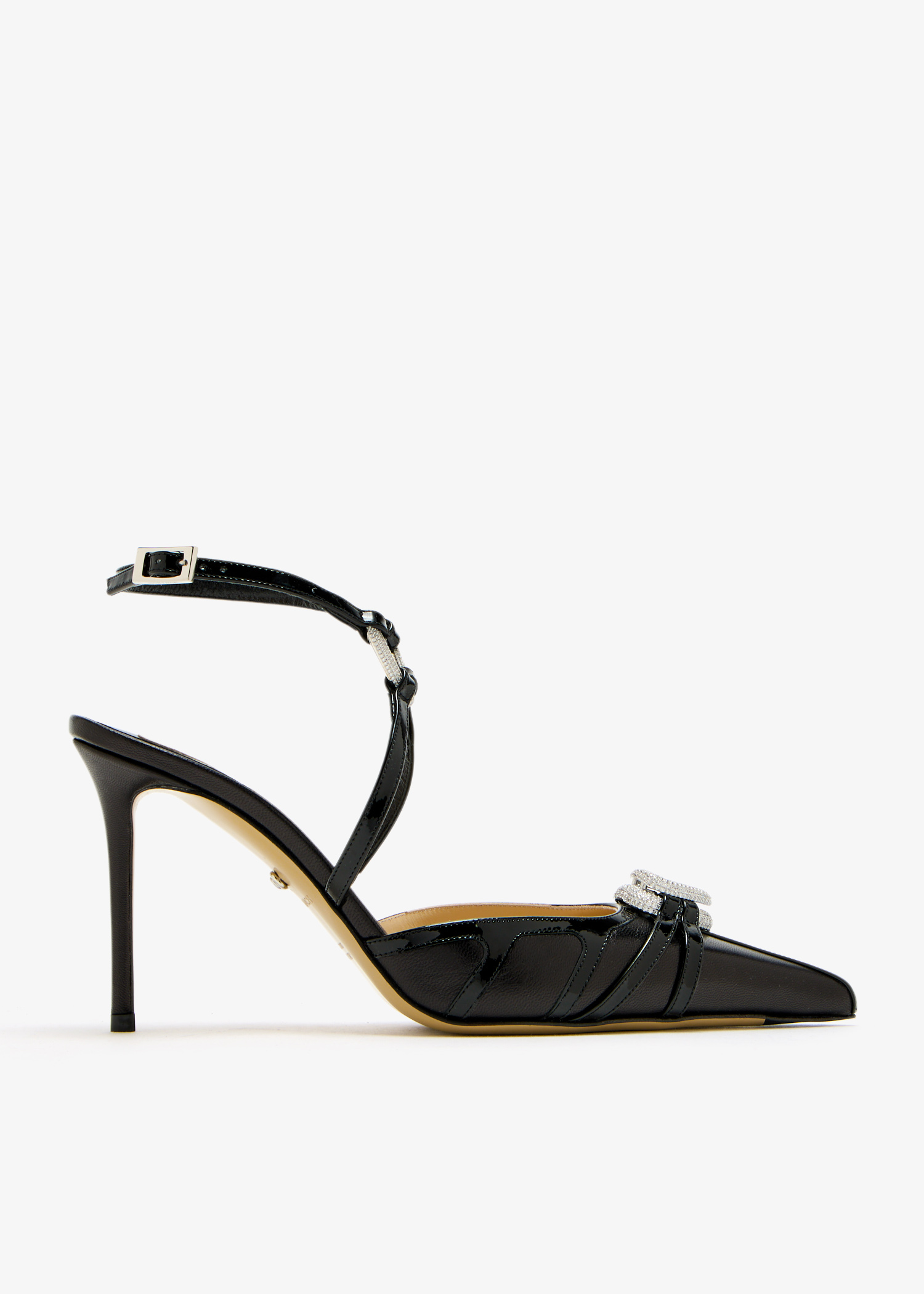 

Double heart pumps, Black