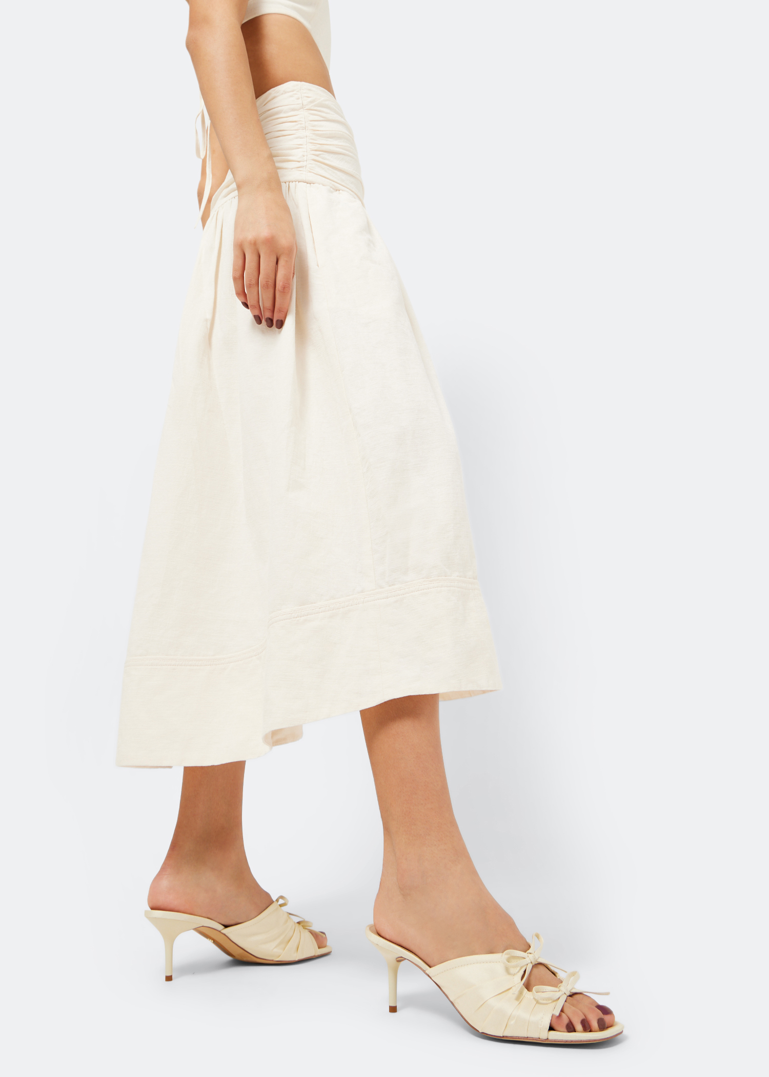 

Pia strappy heels, Beige