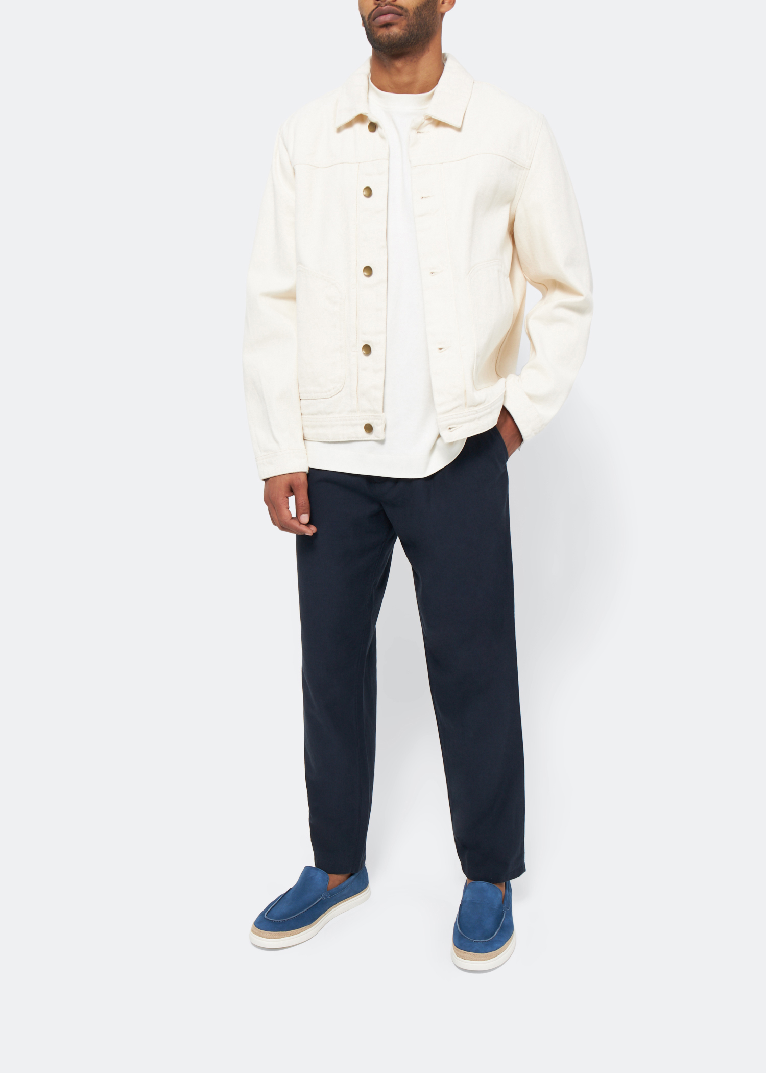 

Suede loafers, Blue