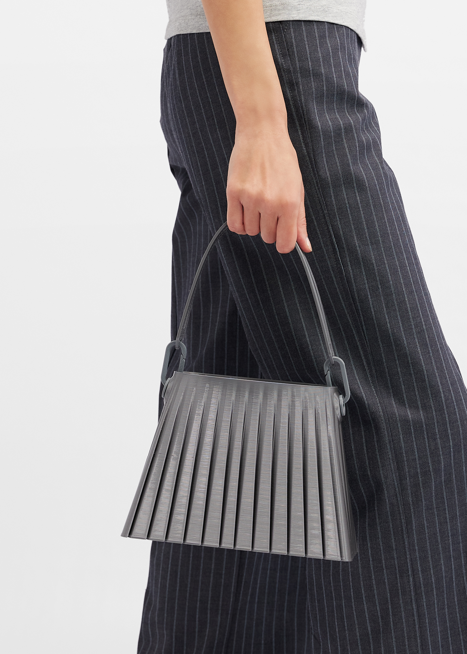 

Classic Pleated bag, Grey