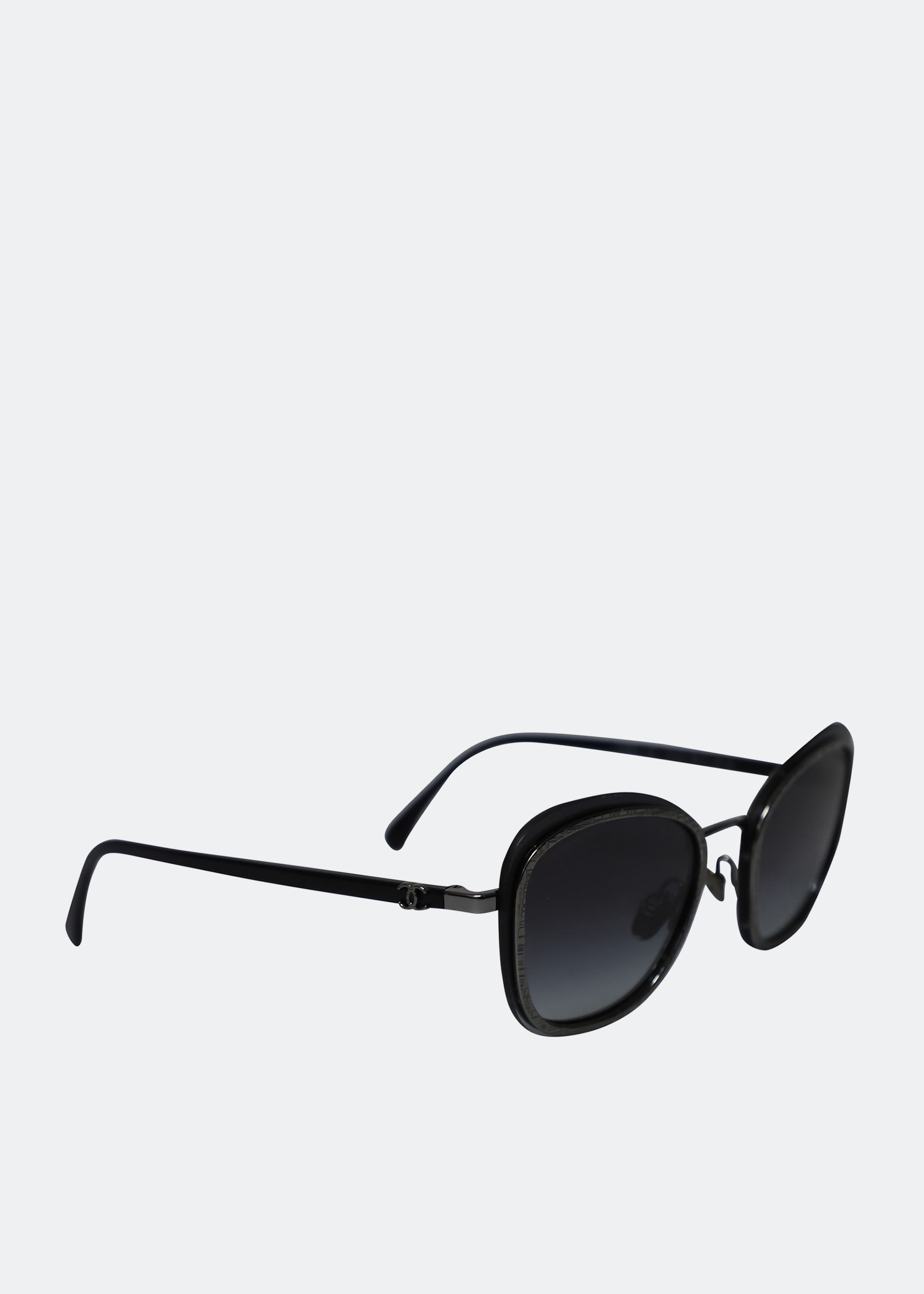 

Pantos cat-eye sunglasses, Black