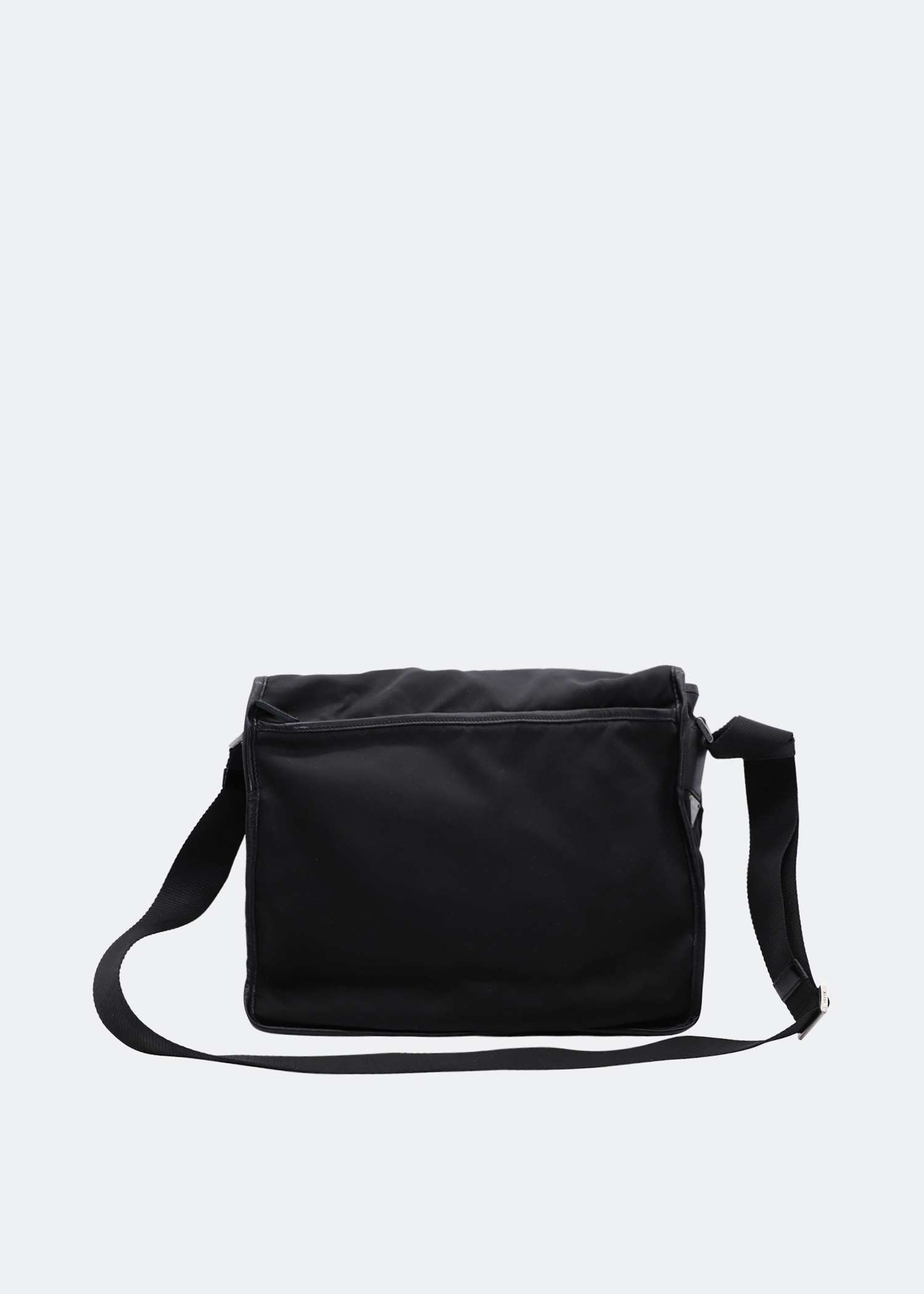 

Tessuto messenger bag in black nylon