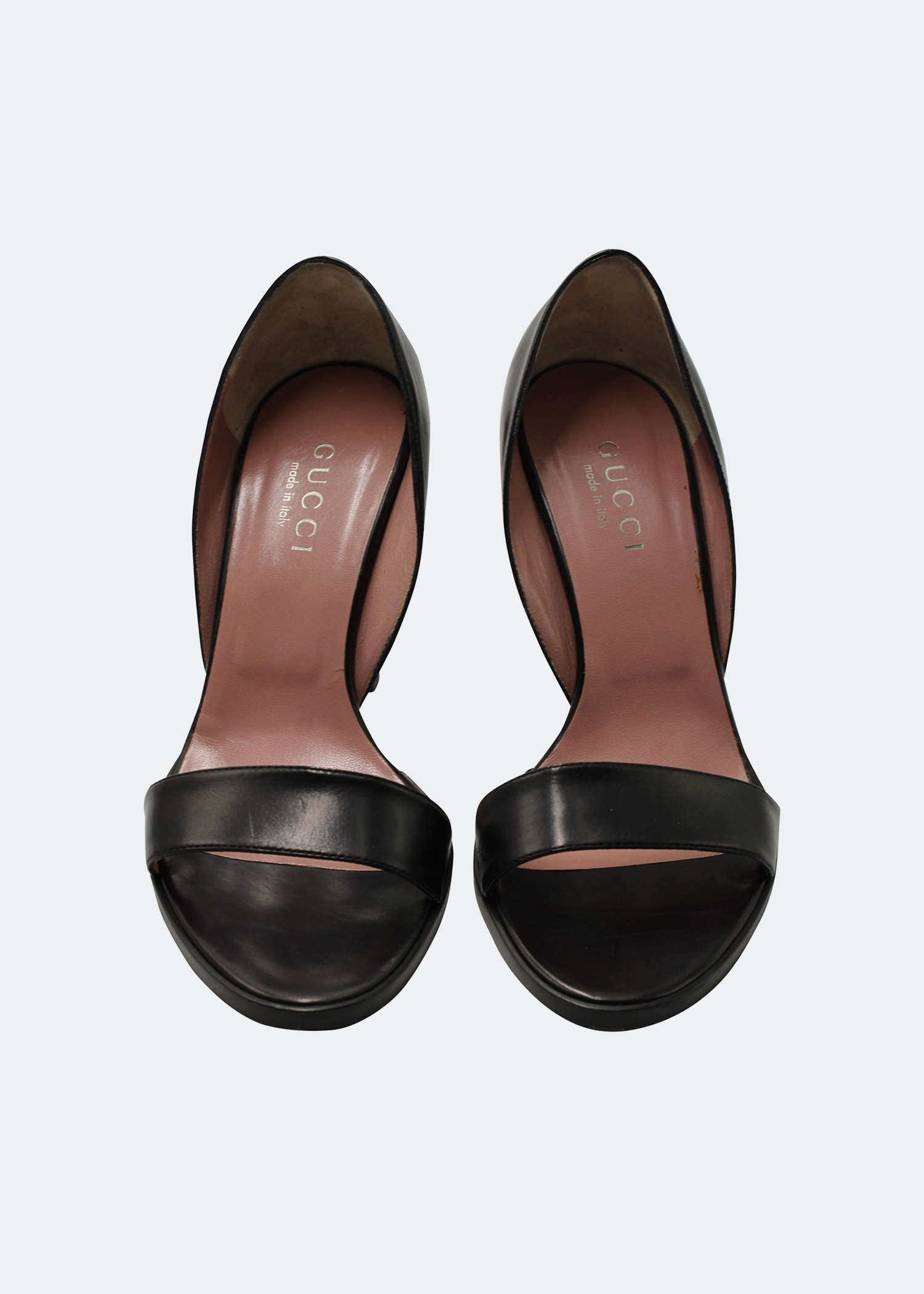 

Accent open-toe sandals, Black