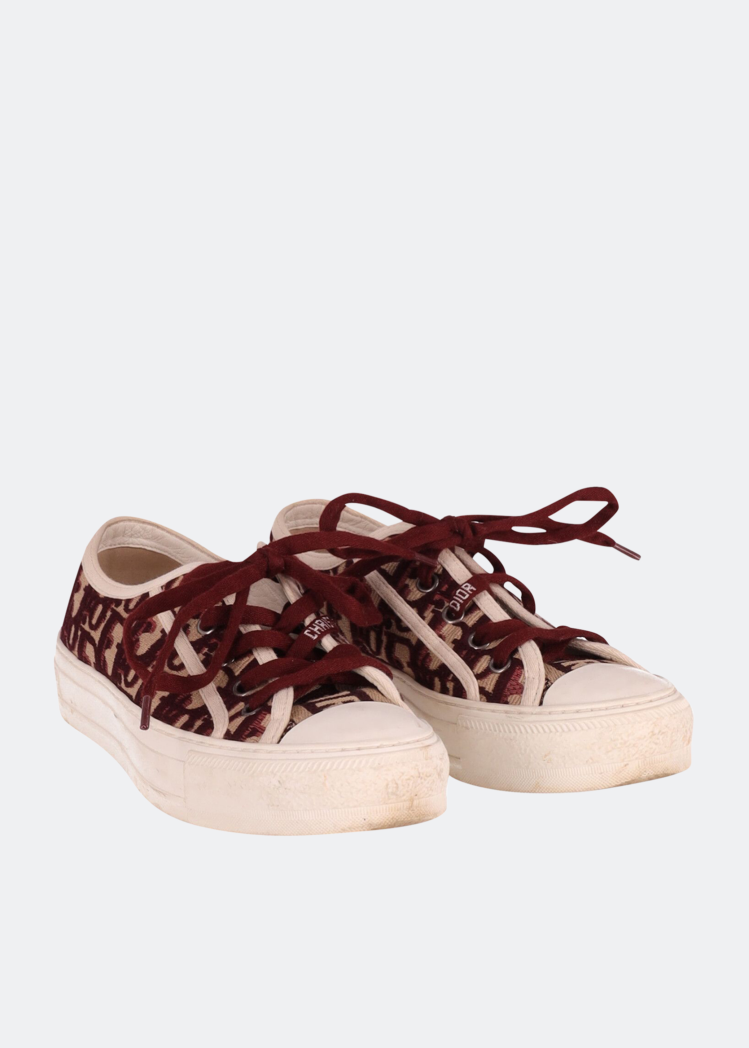 

Walk'n'Dior sneakers in brown cotton