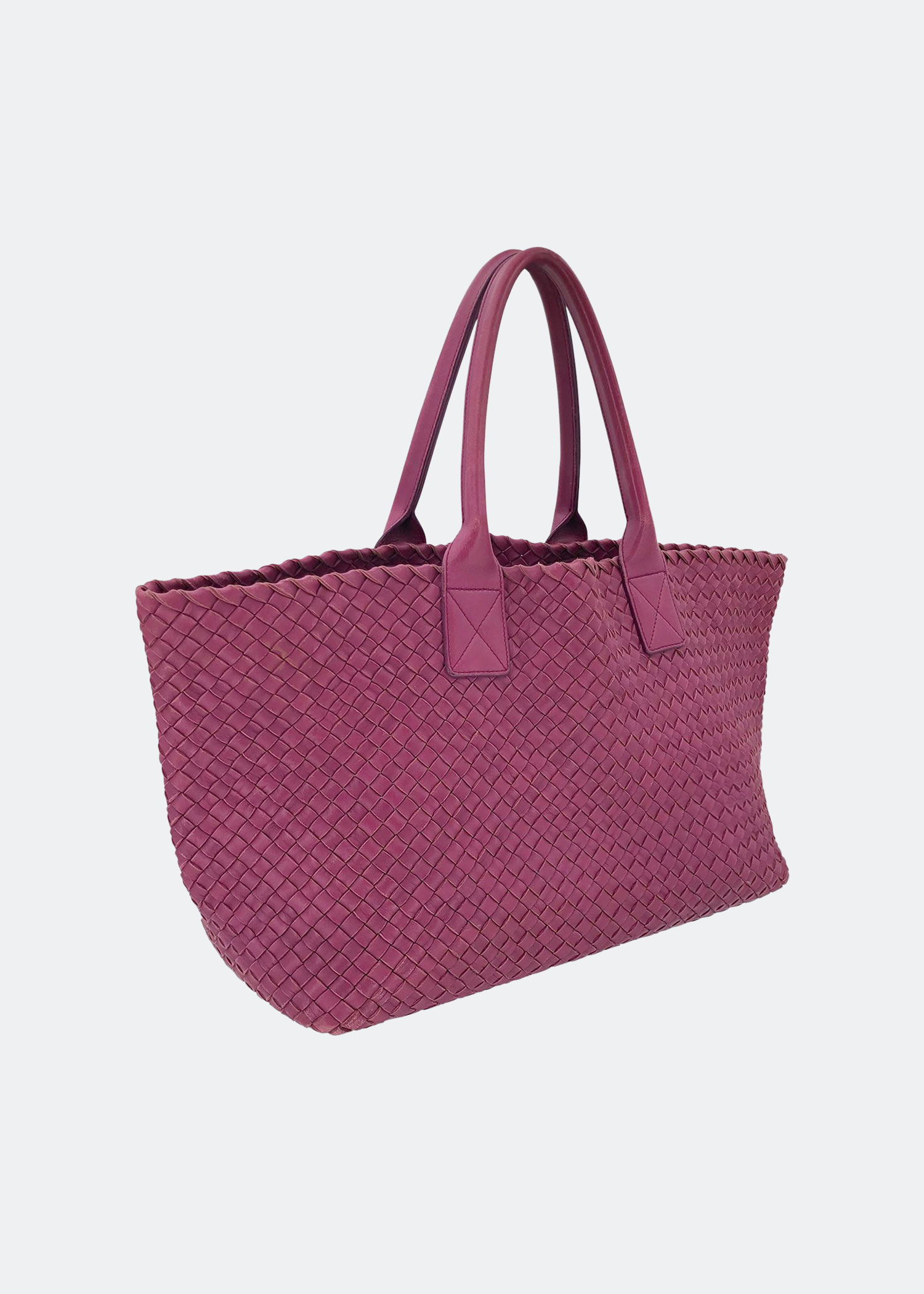

Medium cabat tote bag, Purple
