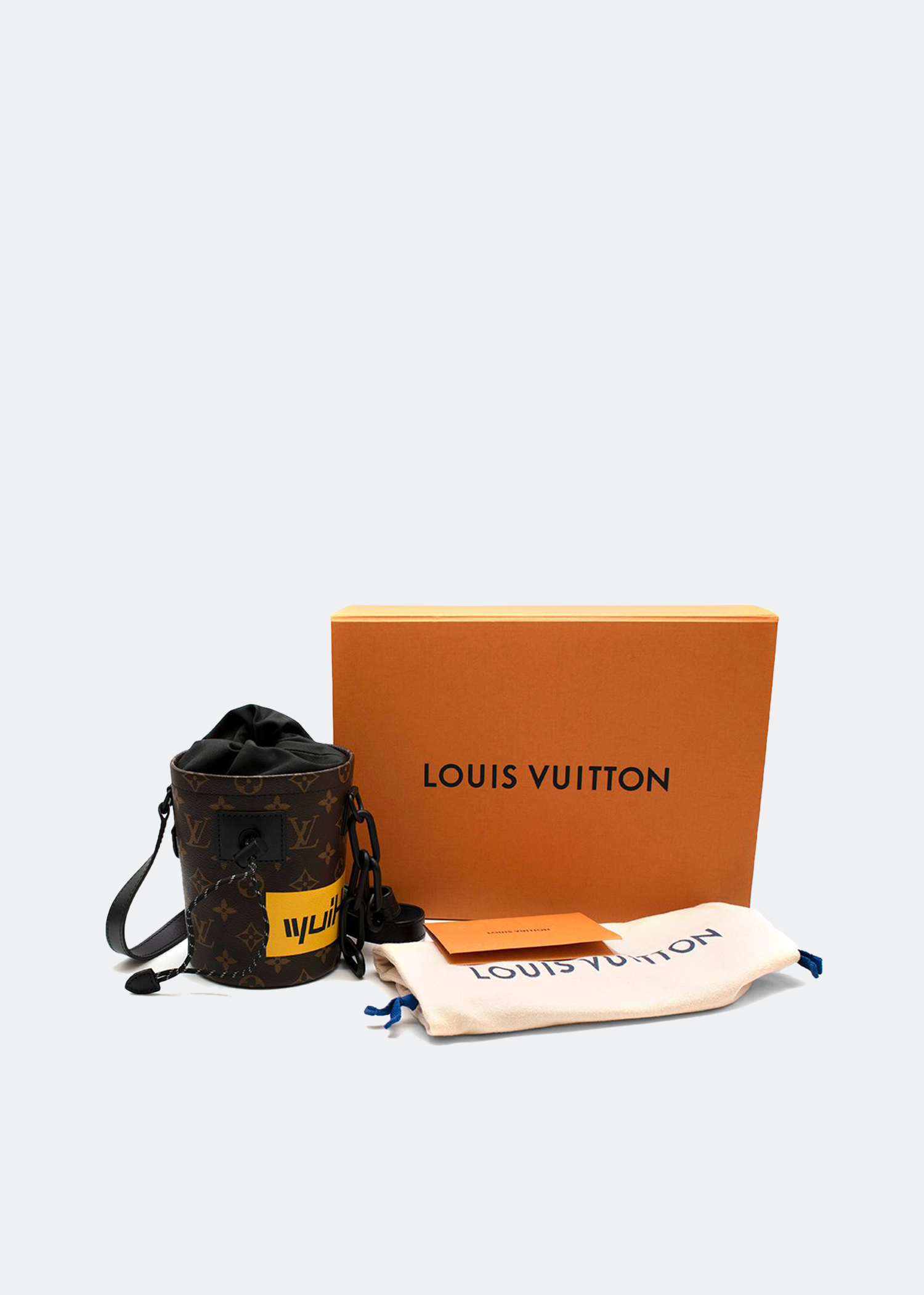 

By Virgil Abloh Chalk Nano bag, Brown