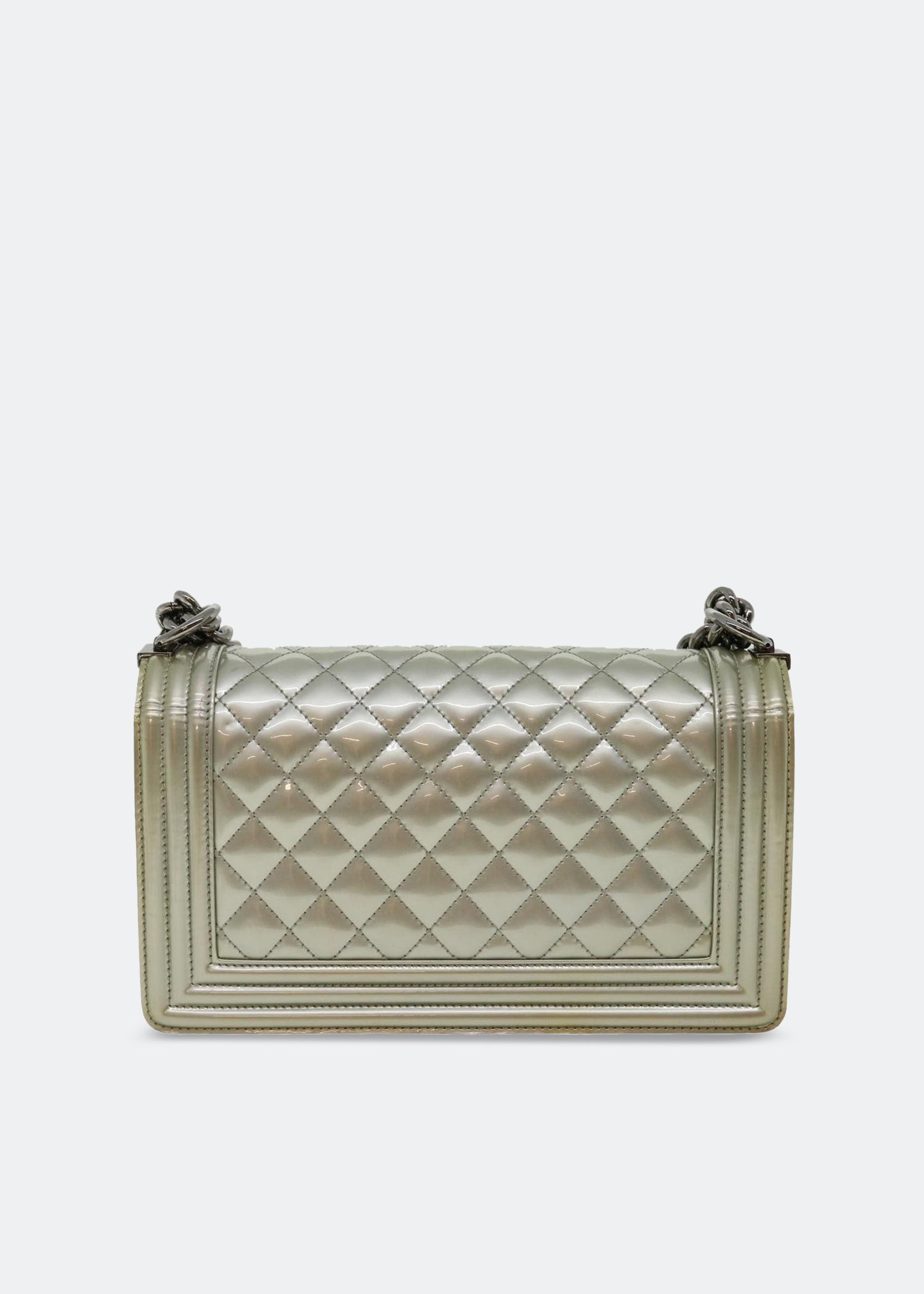 

Boy Flap bag, Metallic