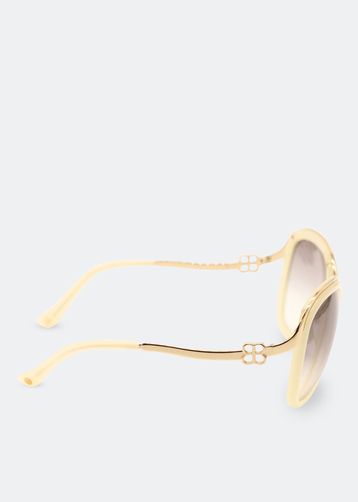 

Oversized sunglasses, White