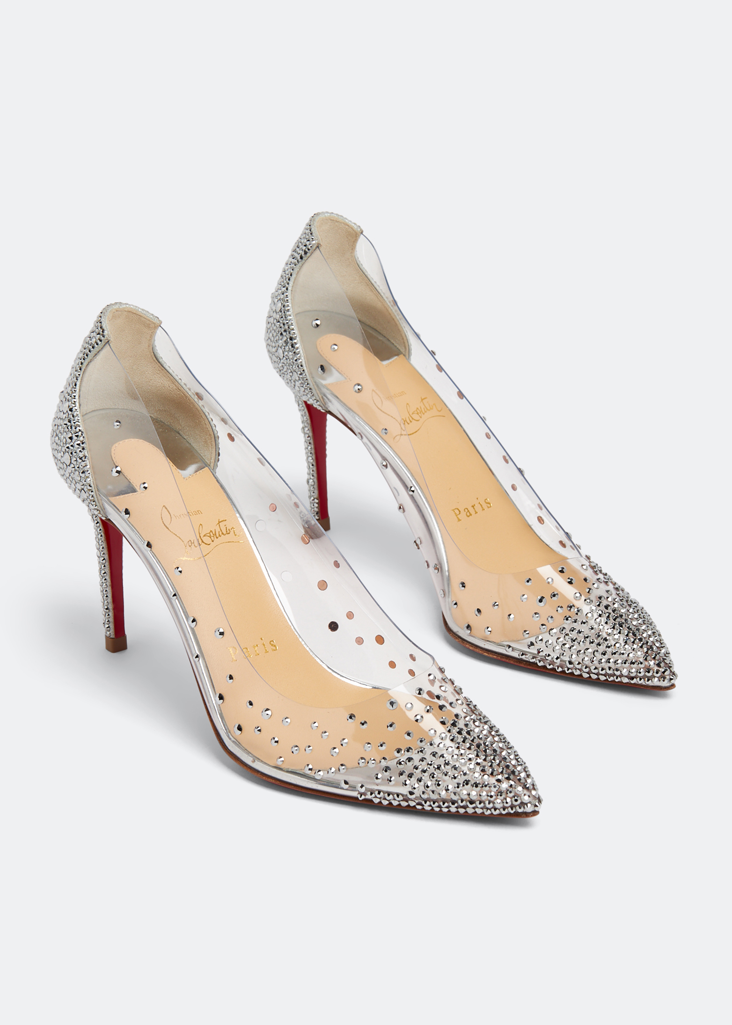 

Degrastrass 85 pumps, Silver