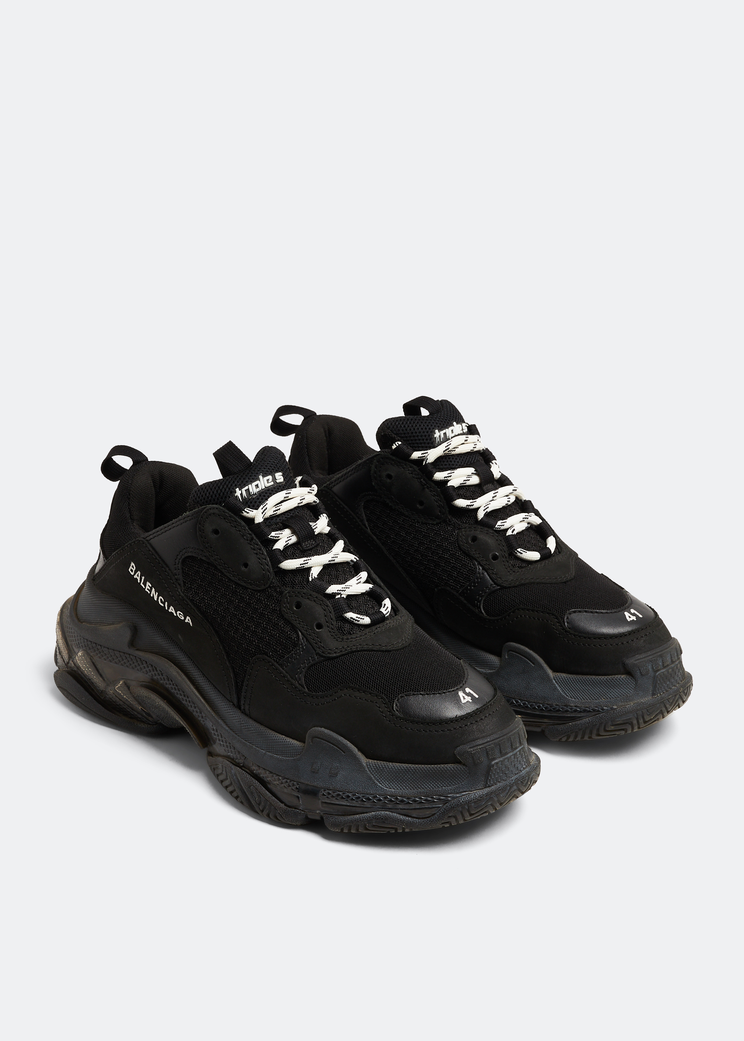 

Triple S Clear Sole sneakers, Black