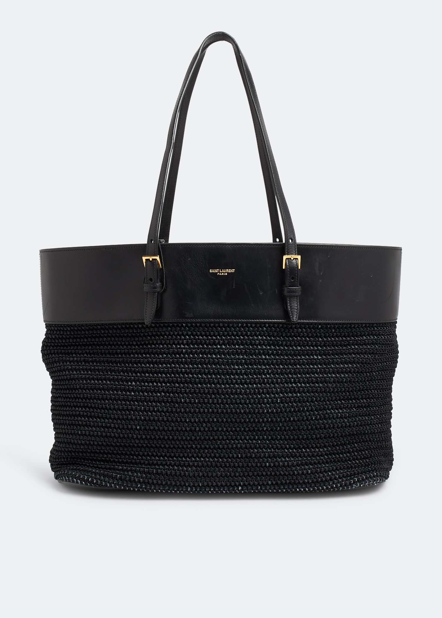 

Medium Boucle shopping tote bag, Black