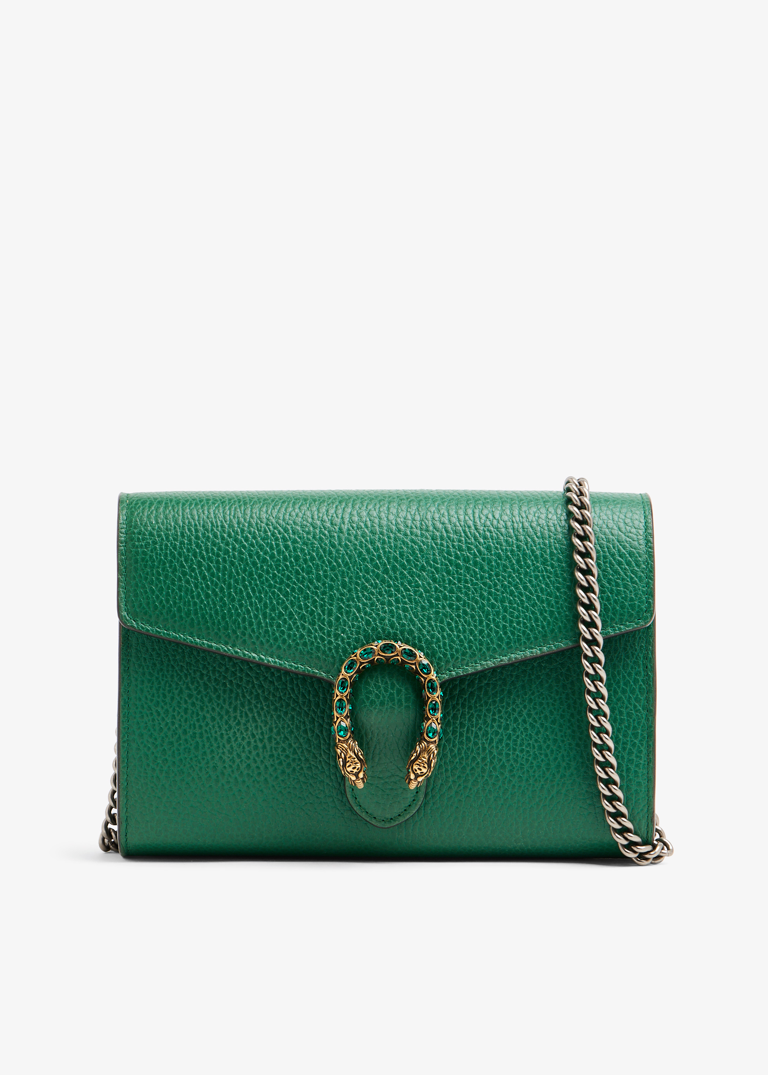 

Dionysus chain wallet, Green