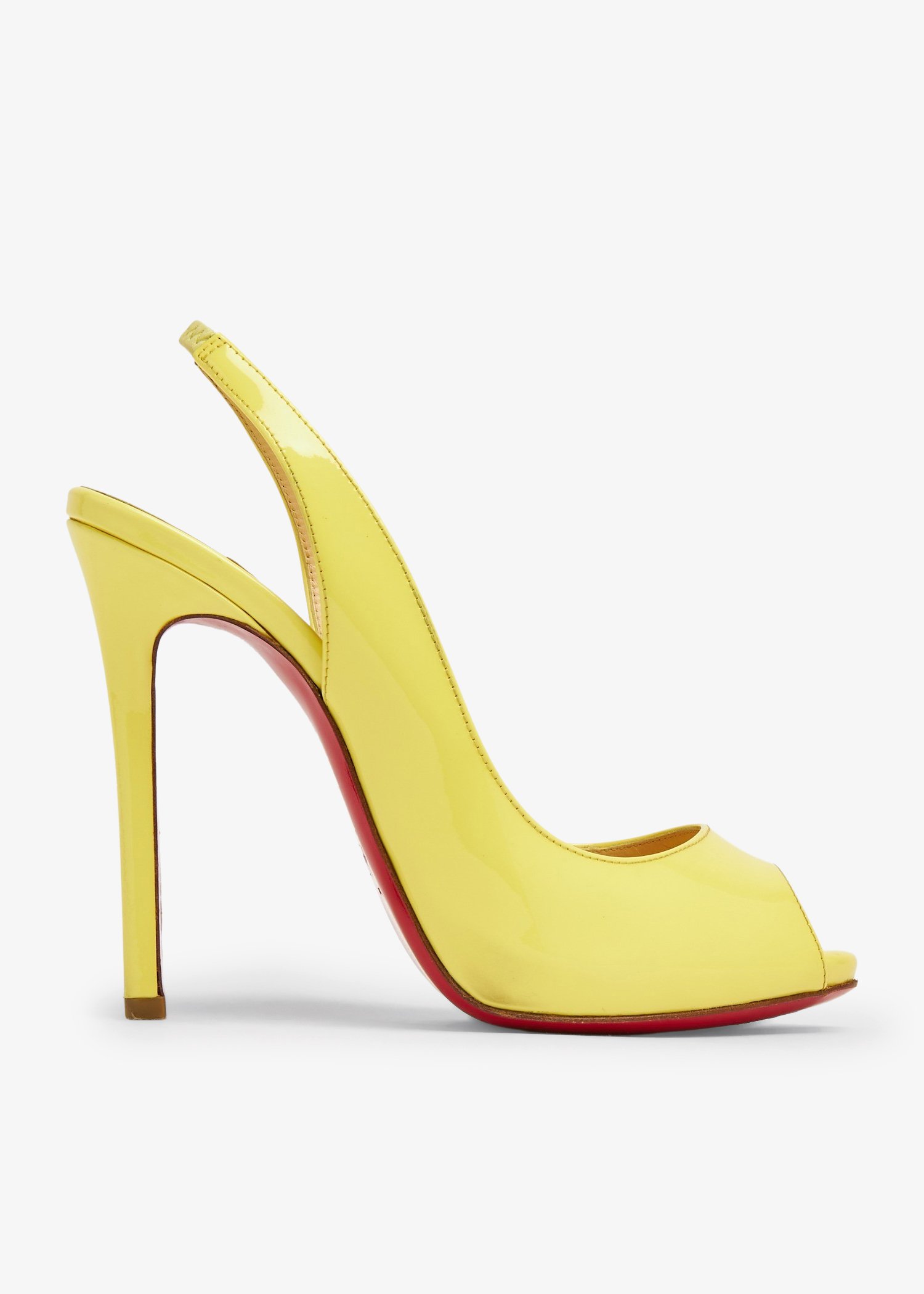 

Flo 120 slingback pumps, Yellow