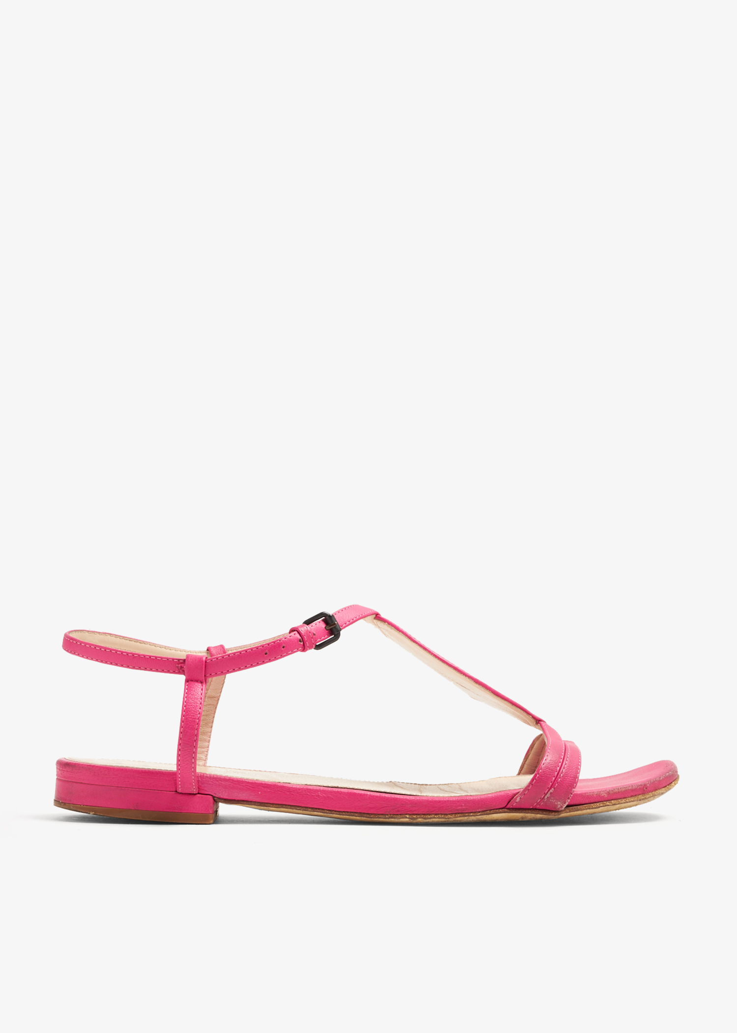 

Intrecciato flat sandals, Pink