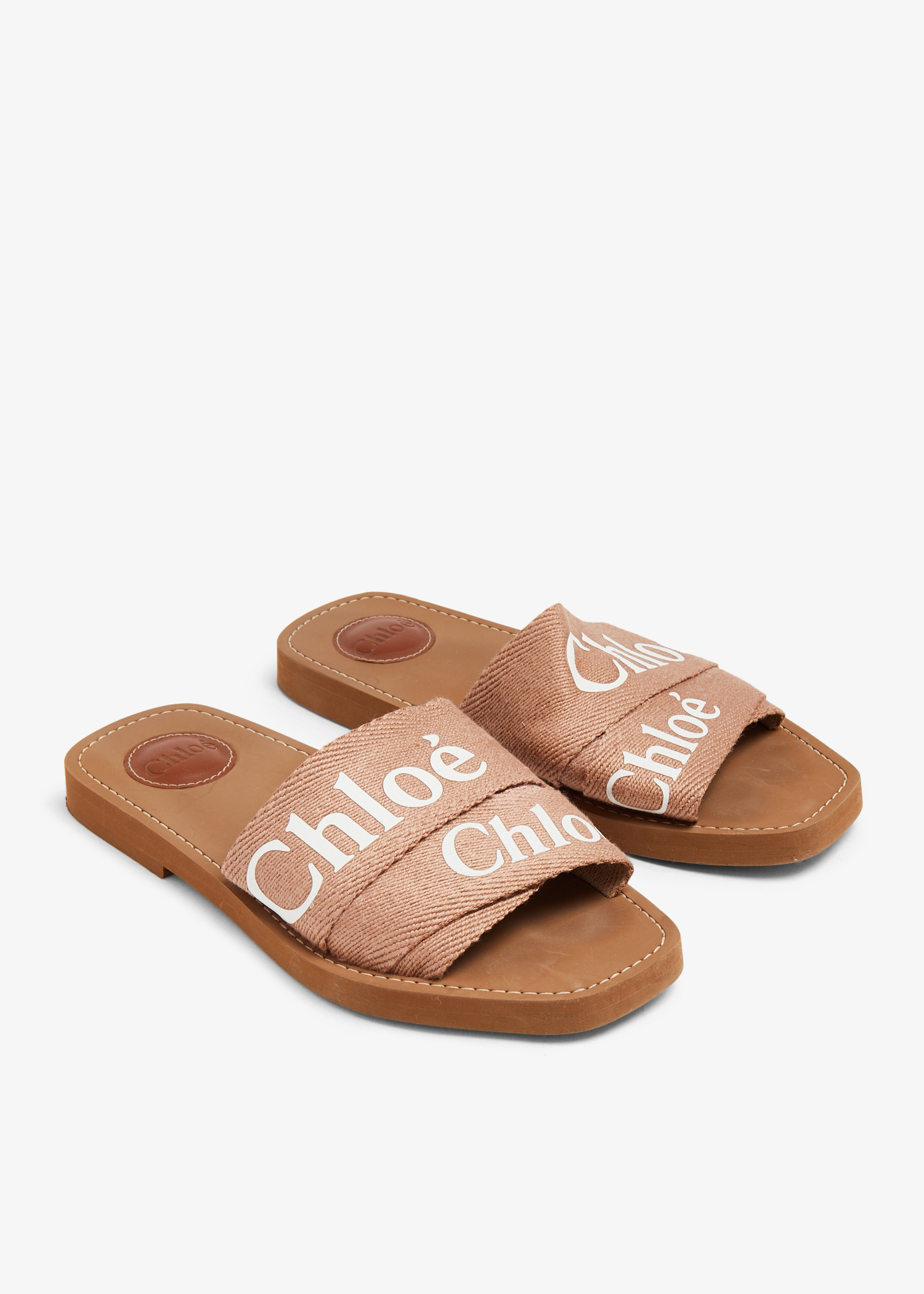 

Woody flat sandals, Brown