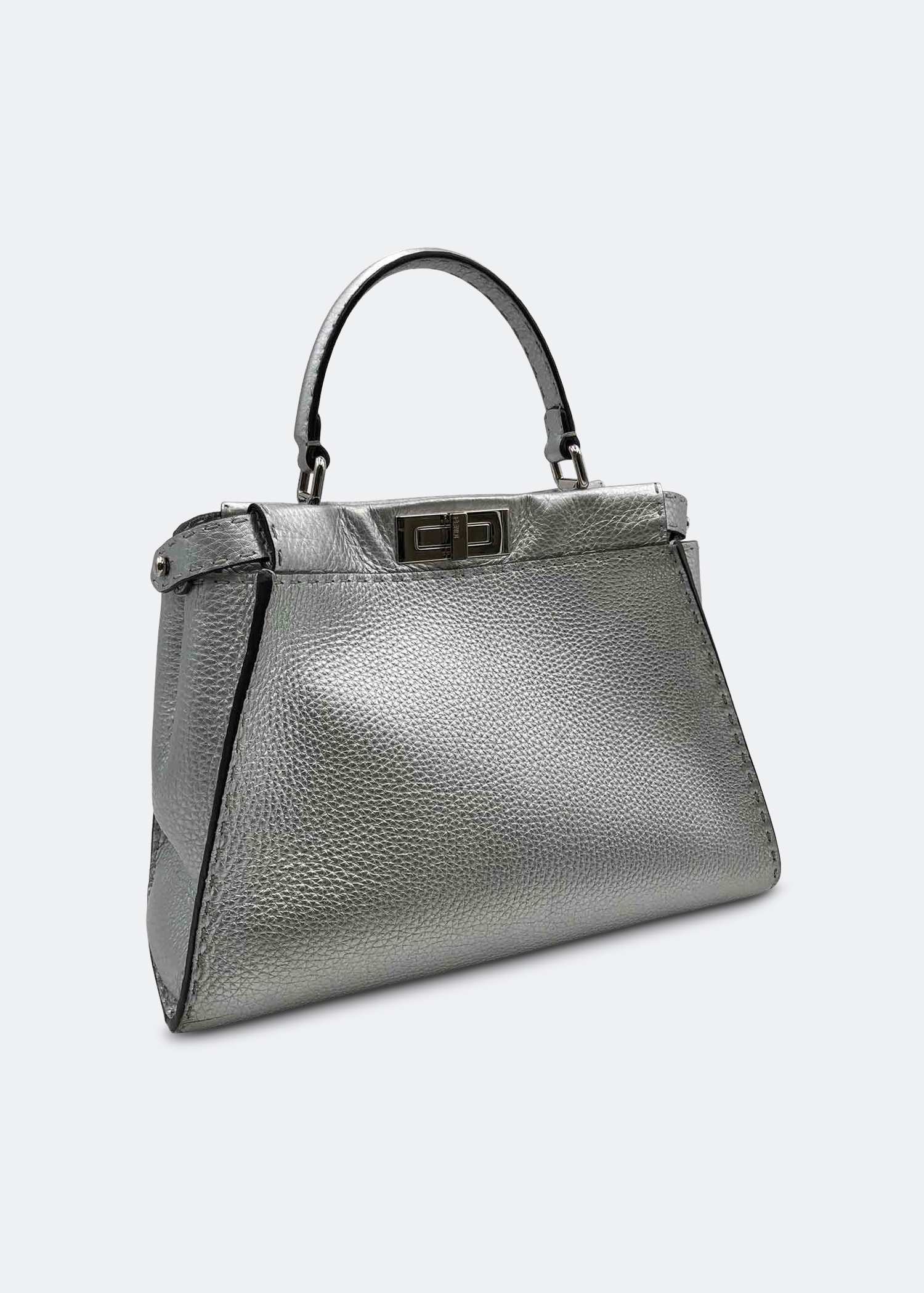 

Peekaboo Selleria MM bag, Silver