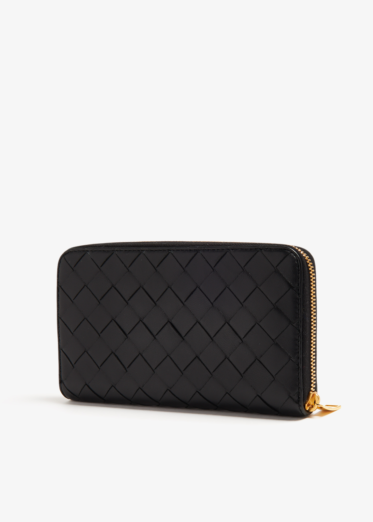 

Intrecciato wallet, Black