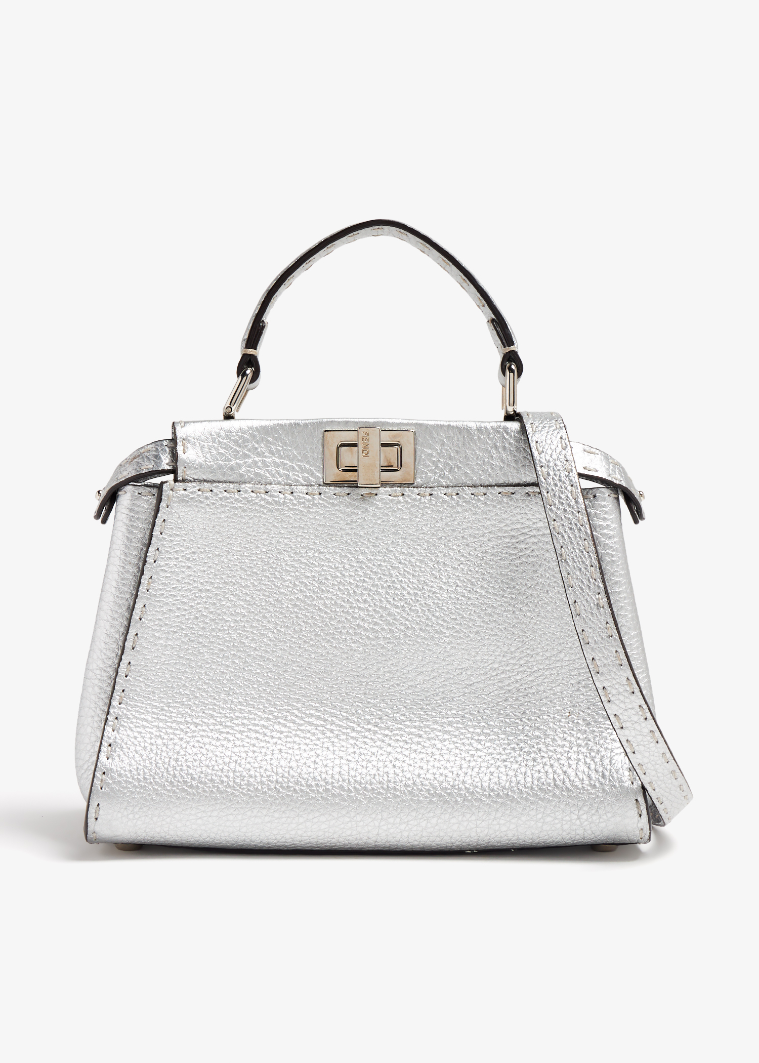 

Peekaboo Mini Selleria bag, Silver