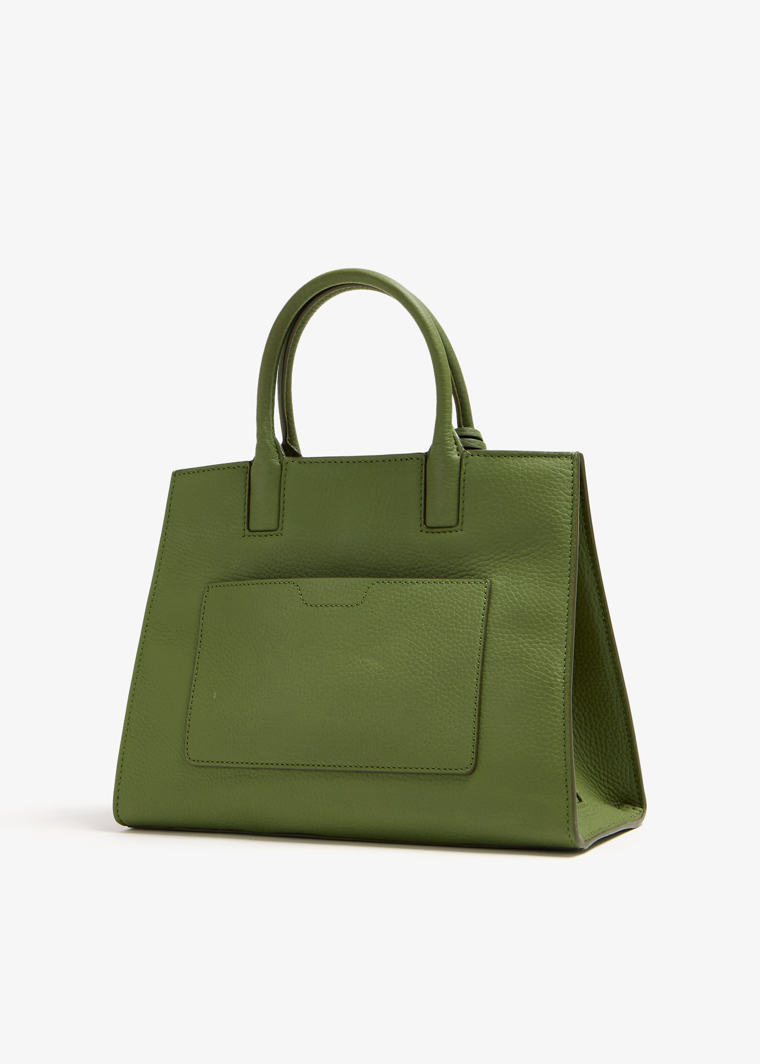 

Mini Frances TB plaque tote bag, Green