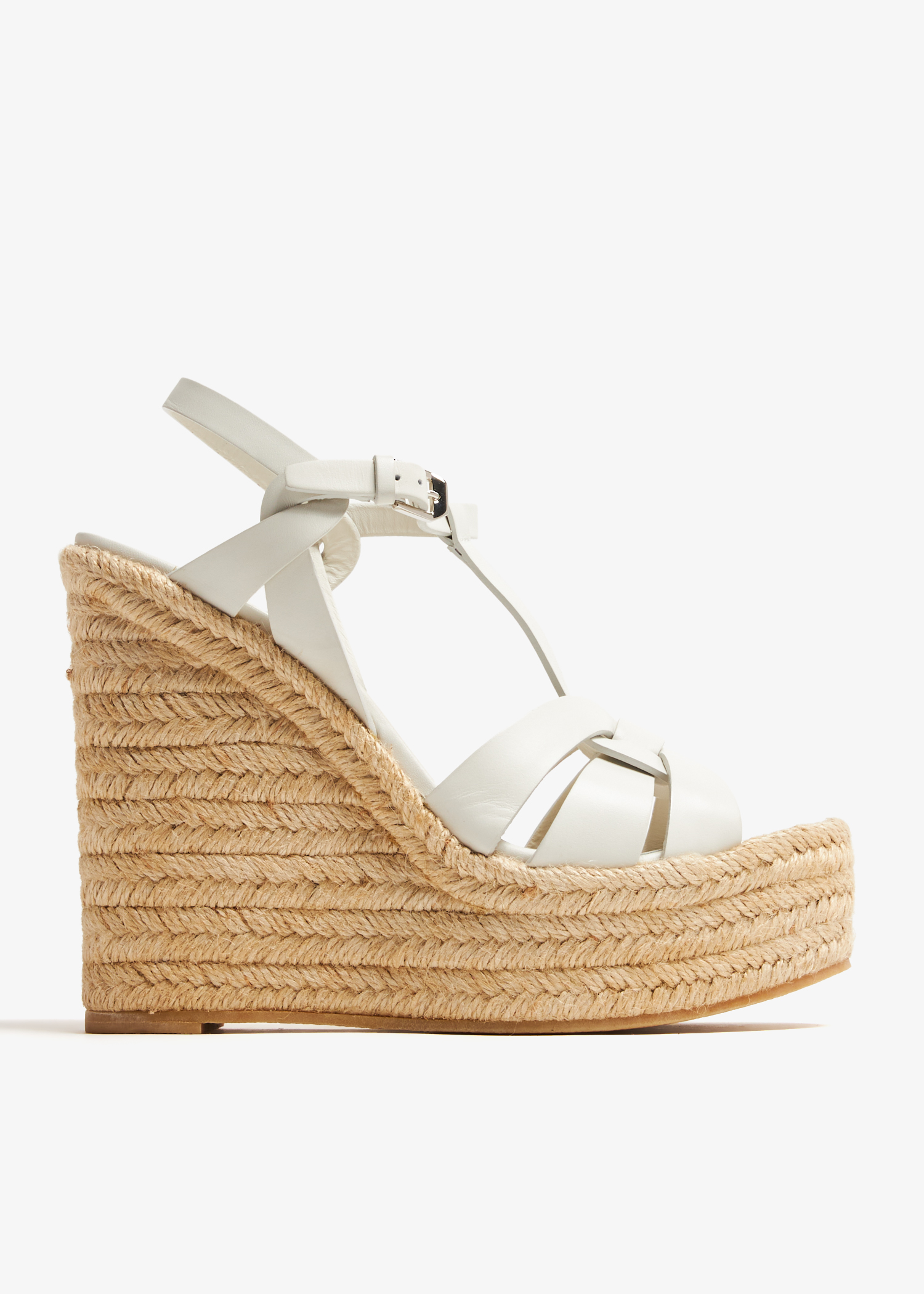

Tribute espadrille wedge sandals, White