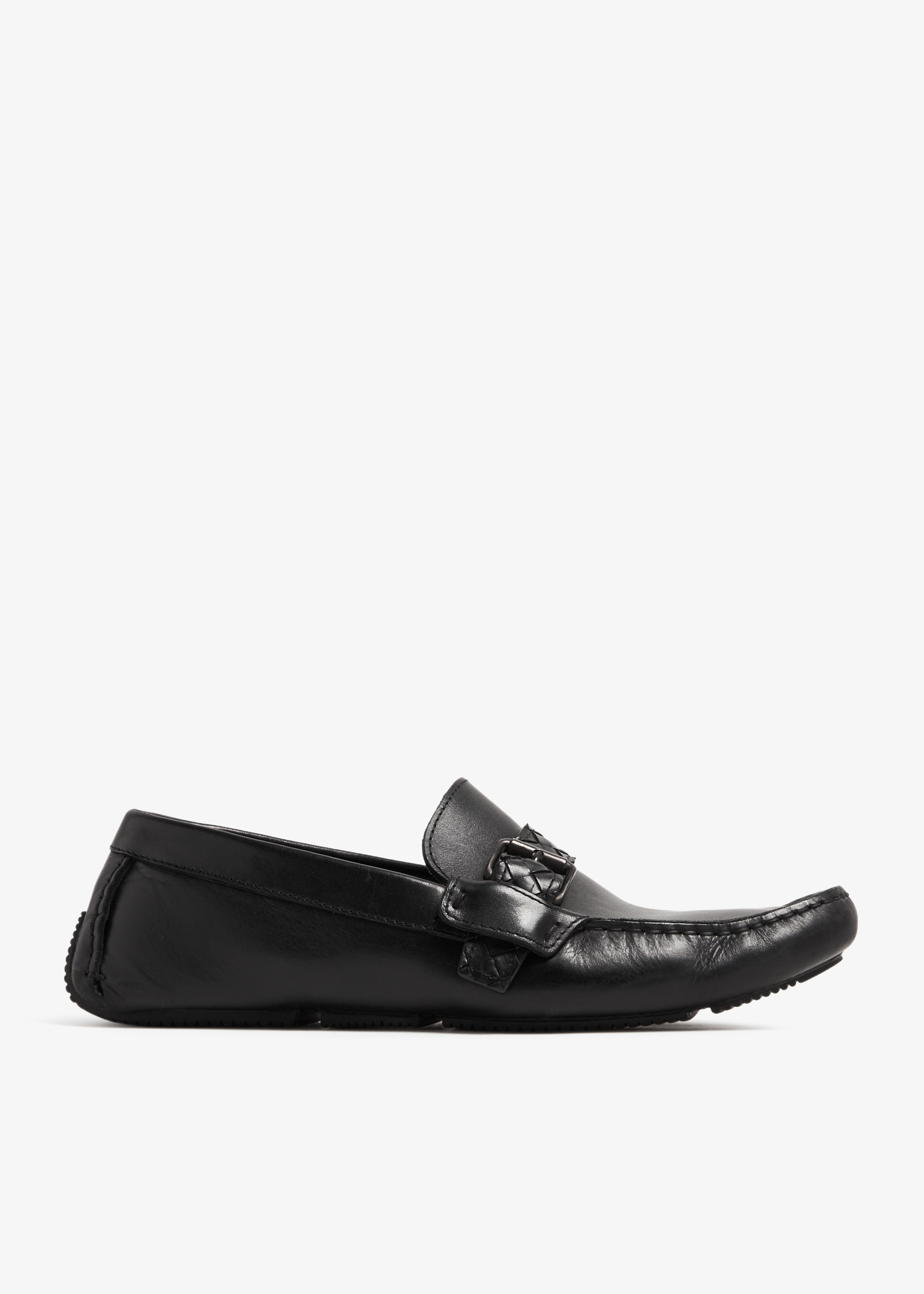

Leather loafers, Black