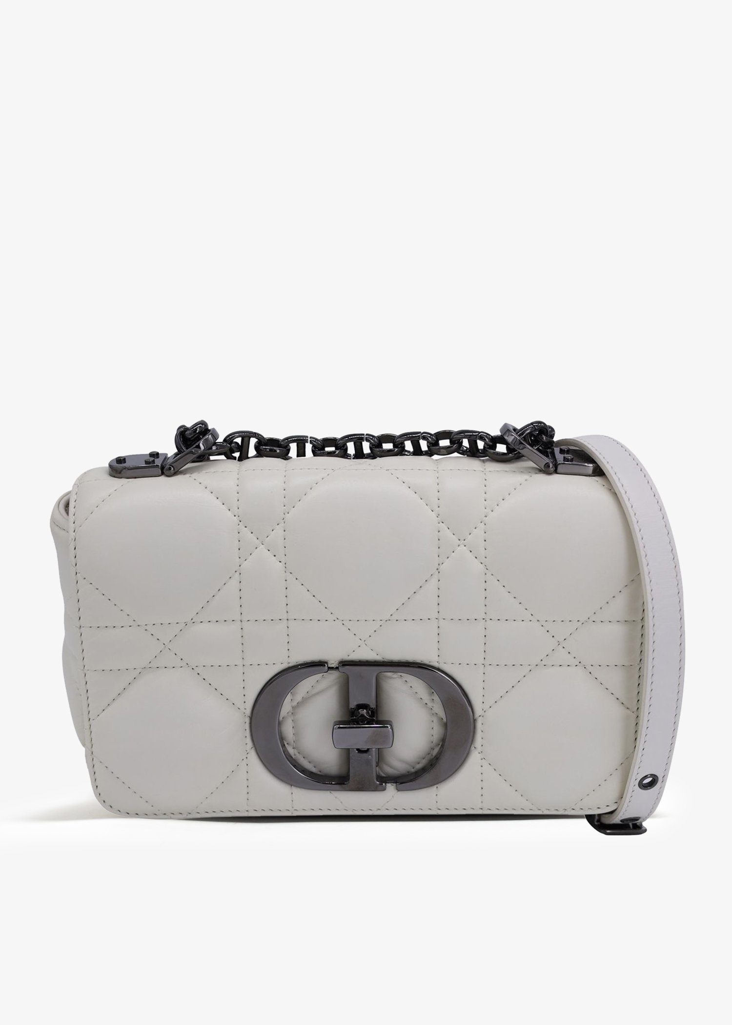 

Small Macrocannage Caro bag, White