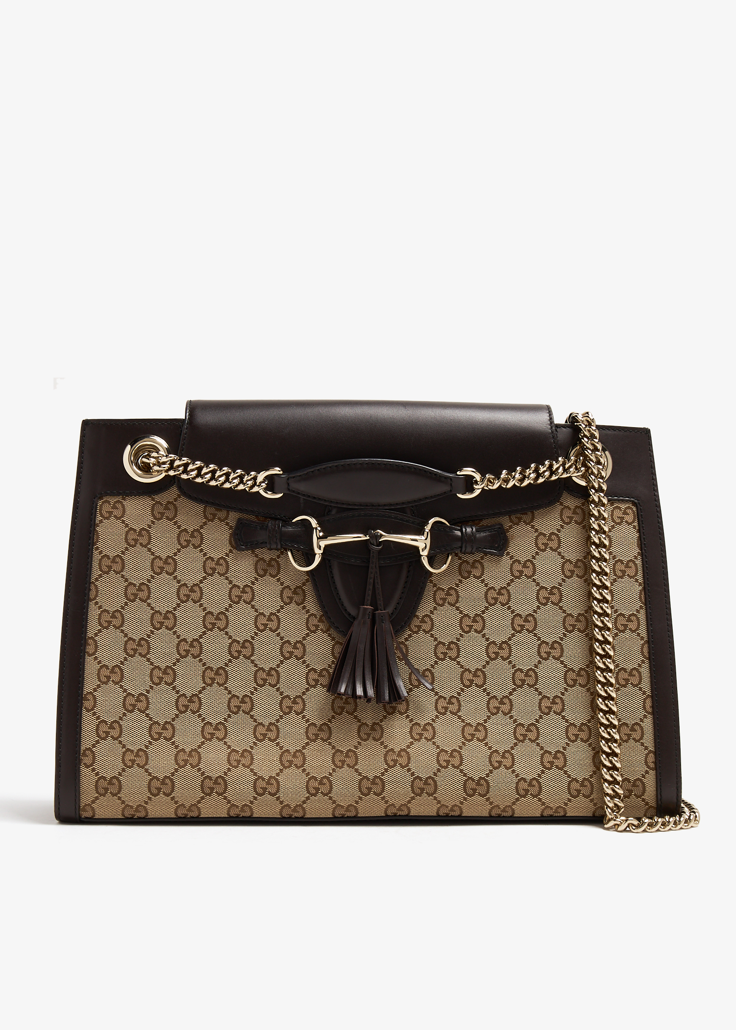 

Large Emily chain shoulder bag, Brown