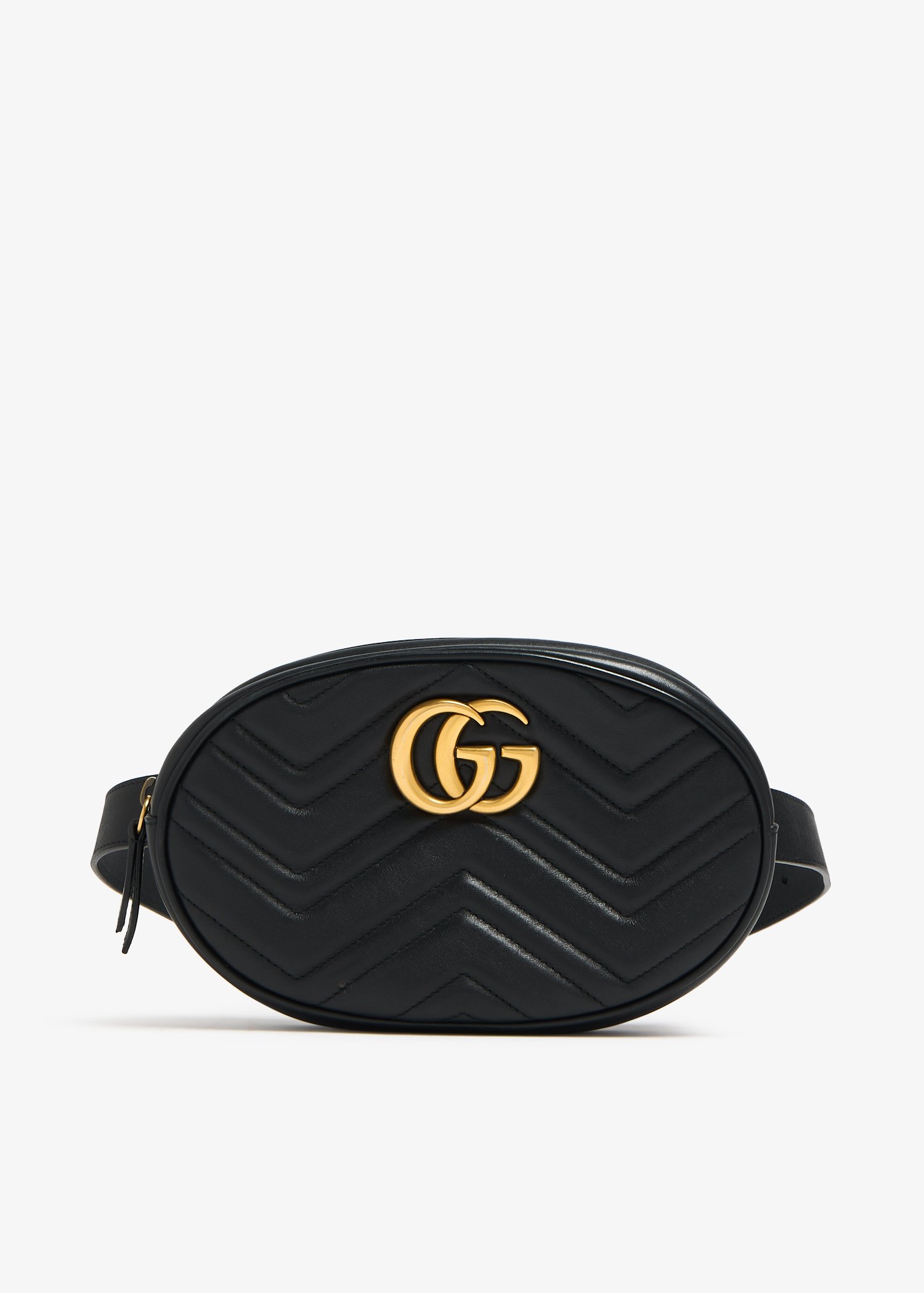 

GG Marmont belt bag, Black