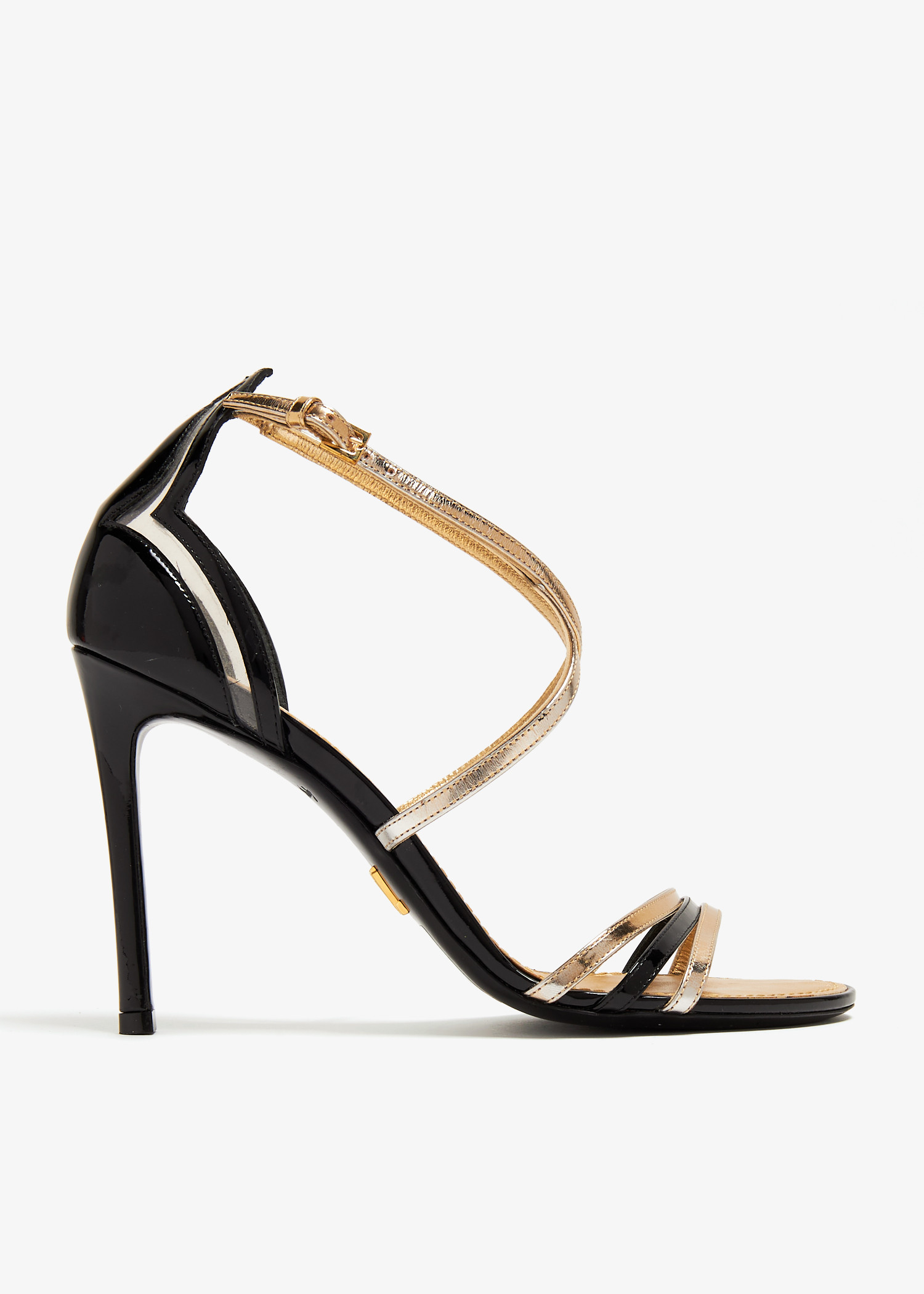 

Strappy sandals, Gold