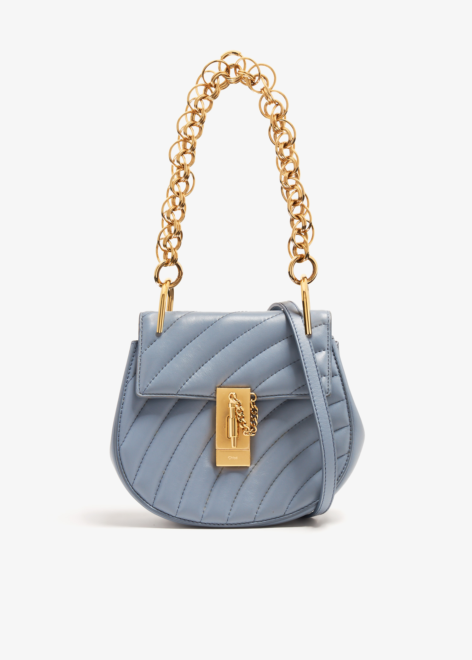 

Mini Drew Bijou shoulder bag, Blue