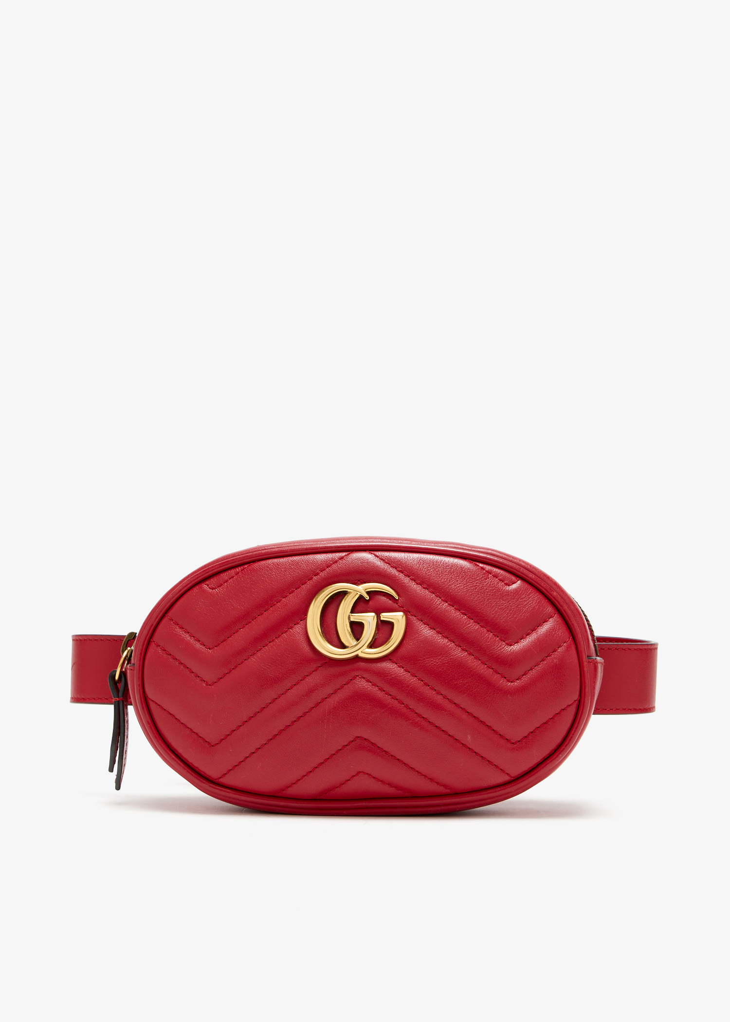 

GG Marmont belt bag, Red
