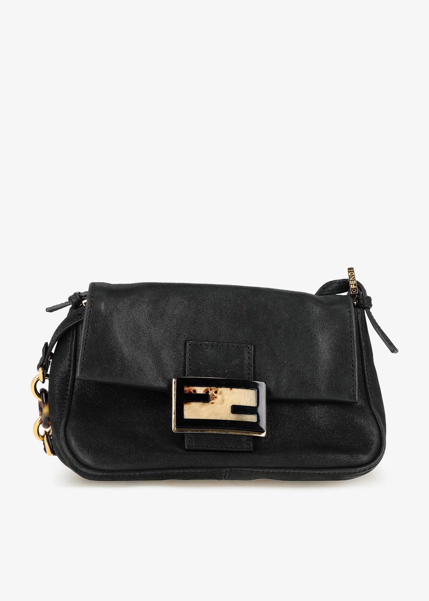 

Mini Mama Forever baguette bag, Black