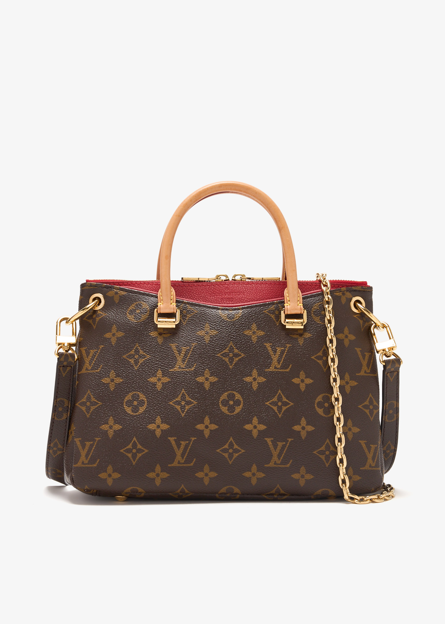 

Pallas BB monogram handbag, Brown
