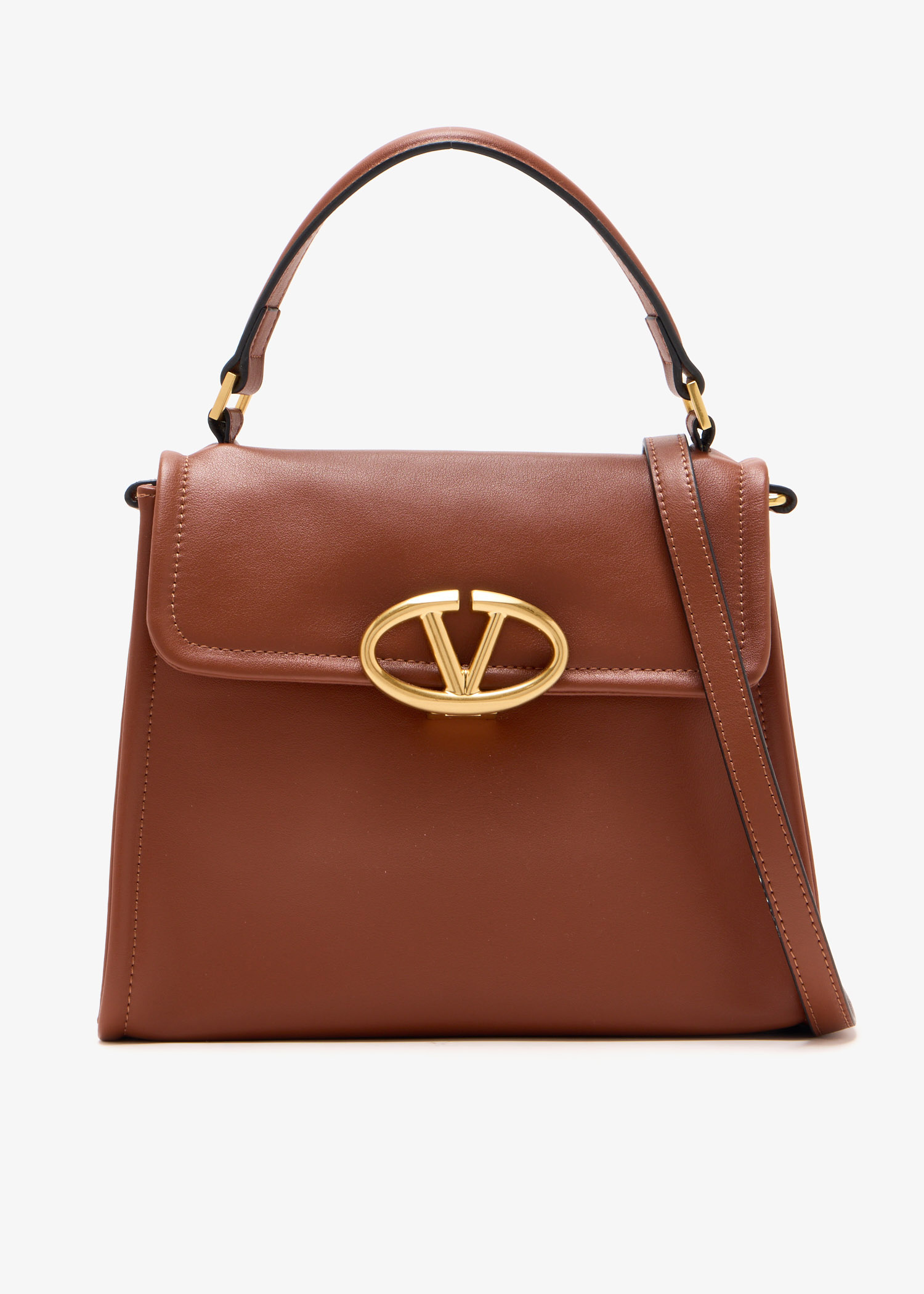 

Small VSling handbag, Brown