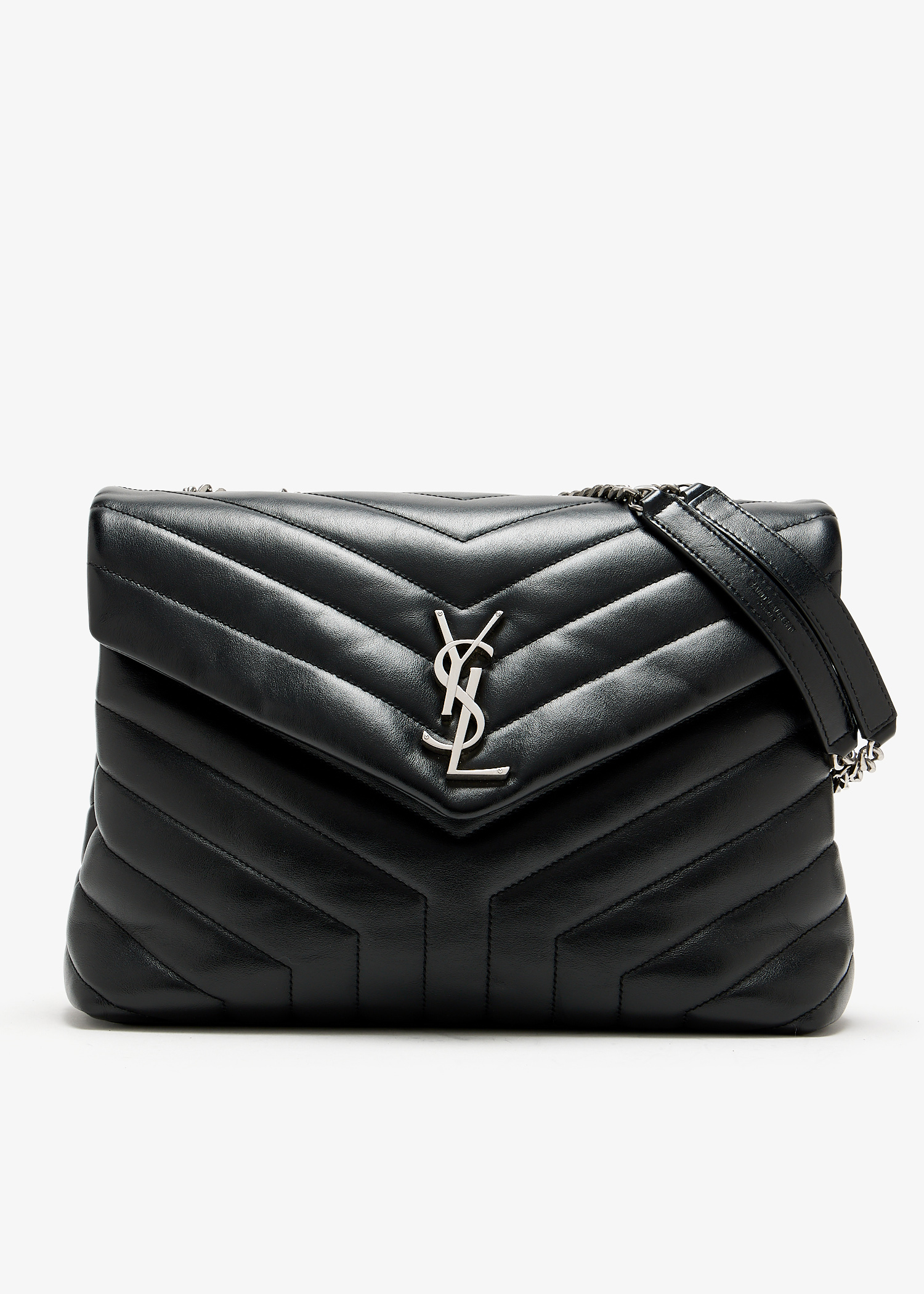 

Loulou Medium Chain bag, Black