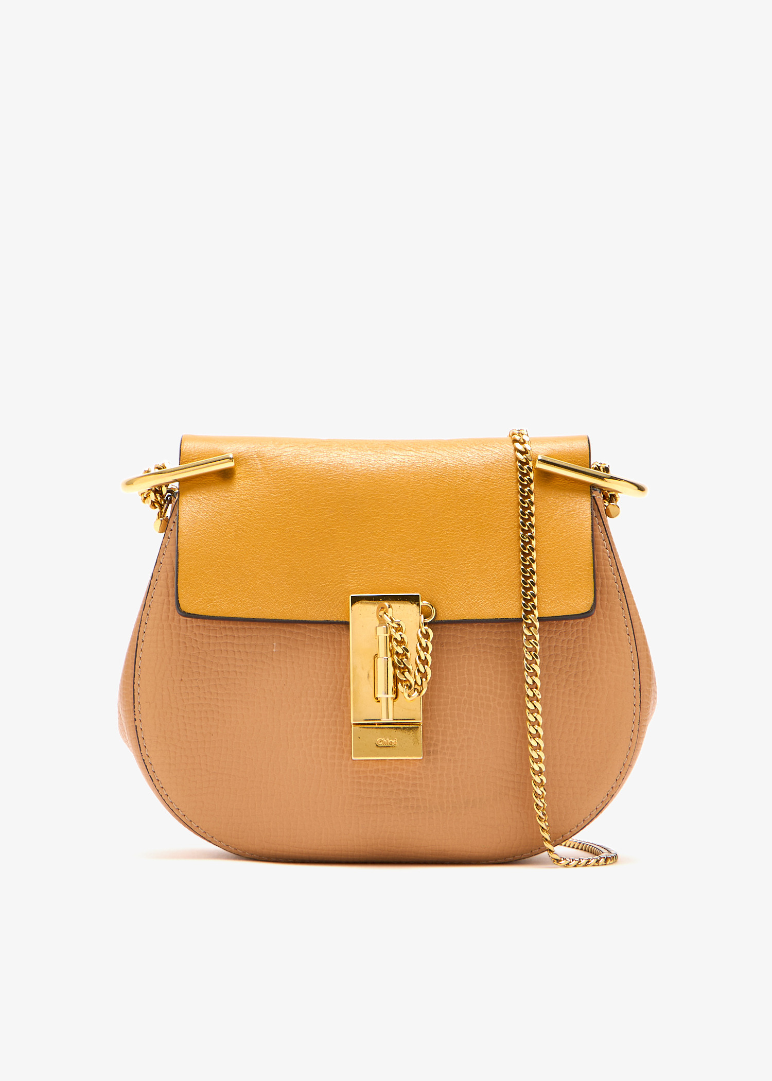 

Mini Drew shoulder bag, Beige