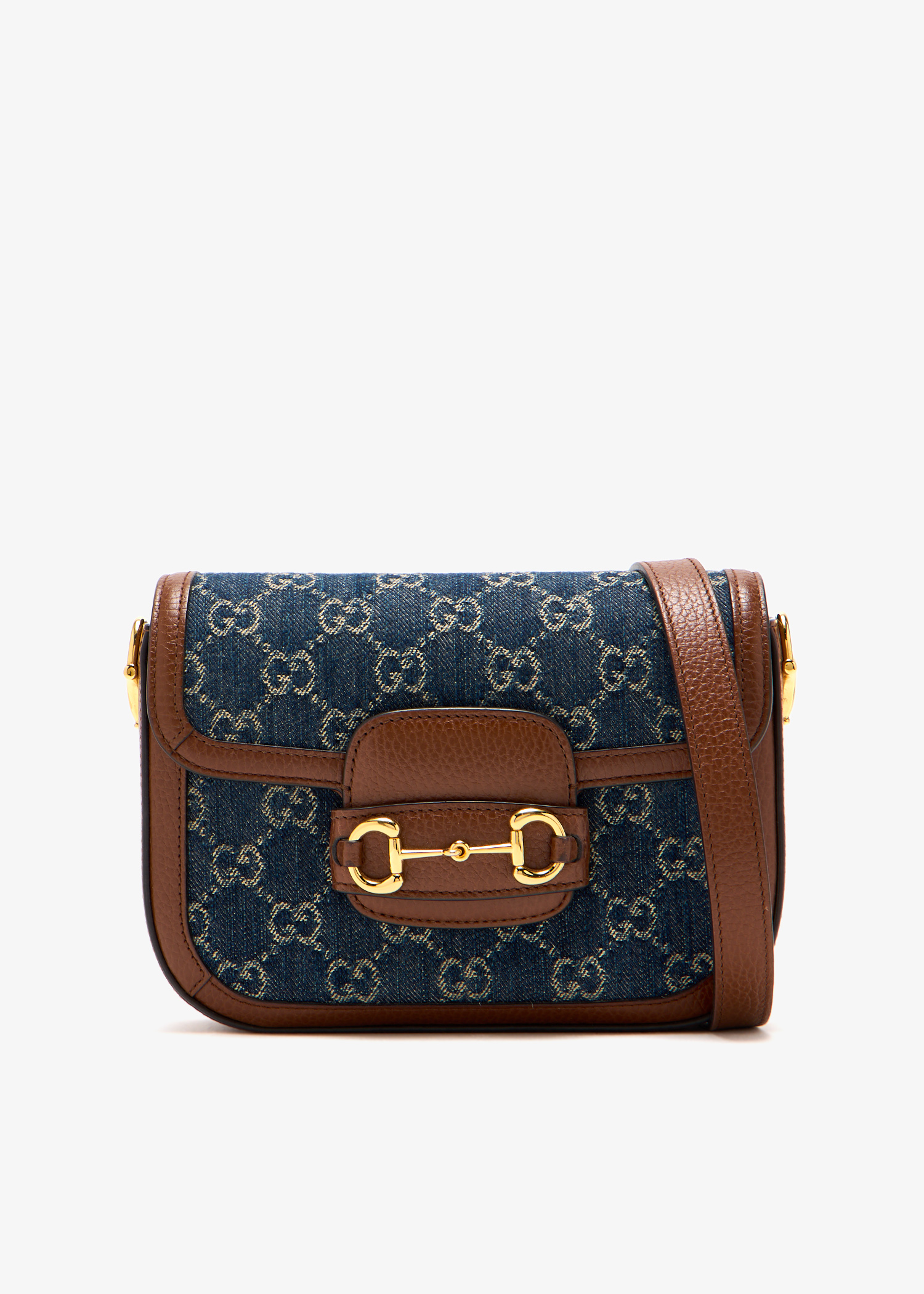 

Horsebit 1955 mini shoulder bag, Blue