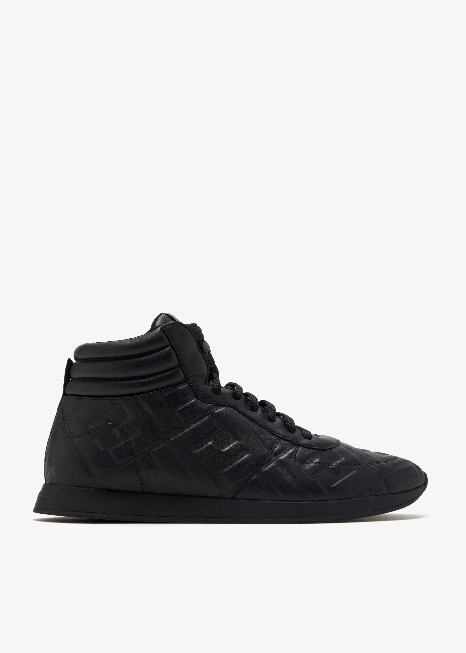 

Macro FF embossed sneakers, Black