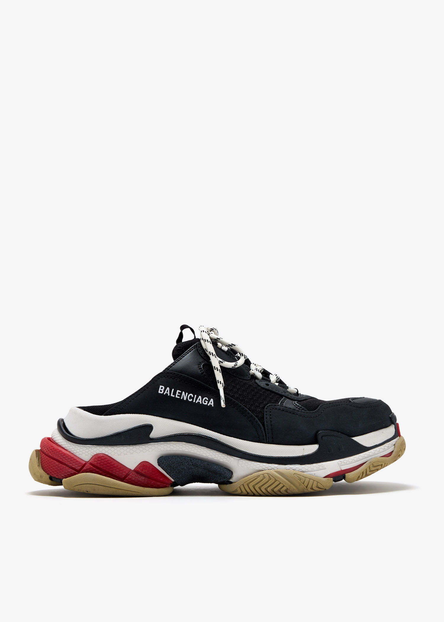 

Triple S mule sneakers, Black