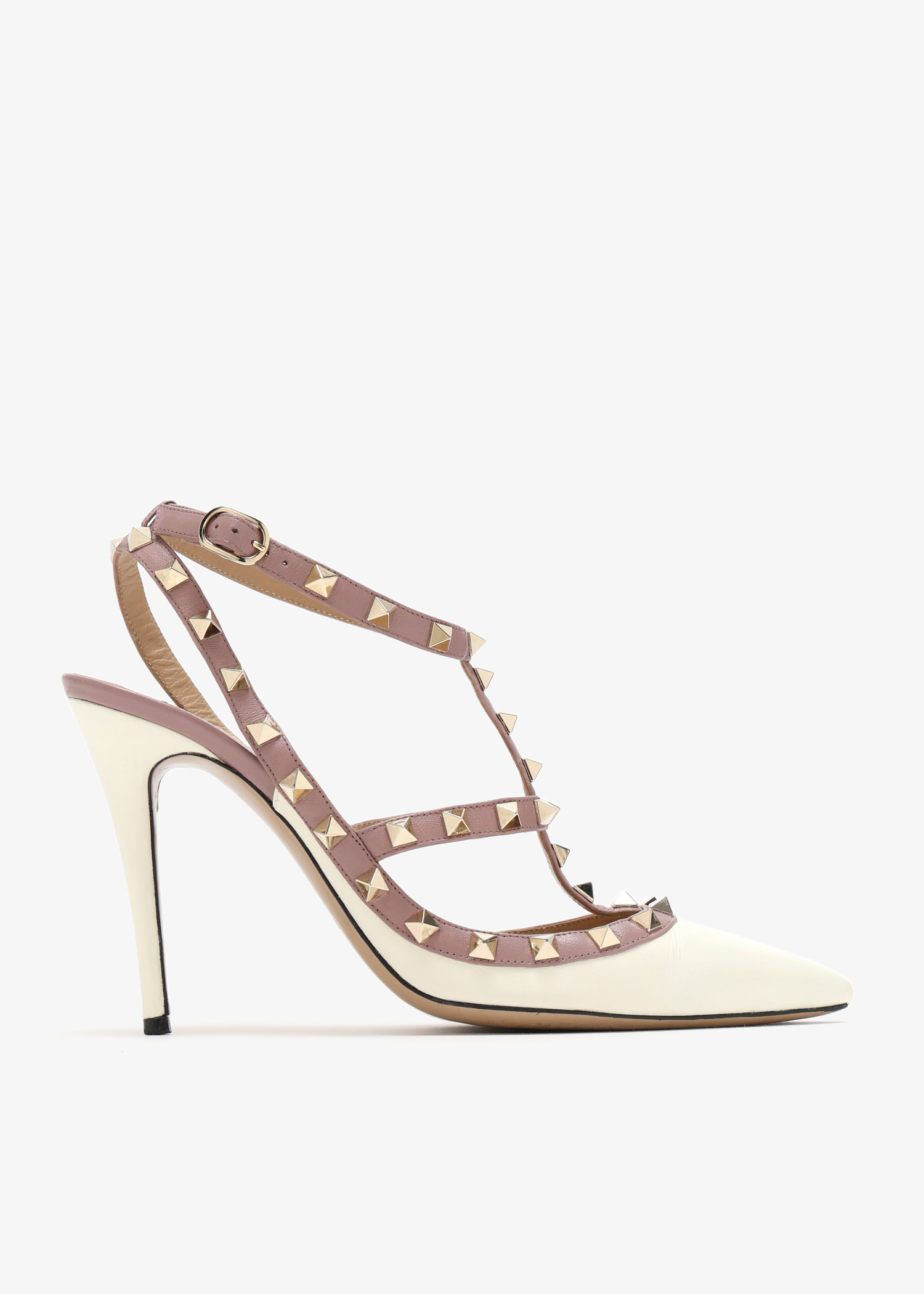 

Rockstud pumps, White
