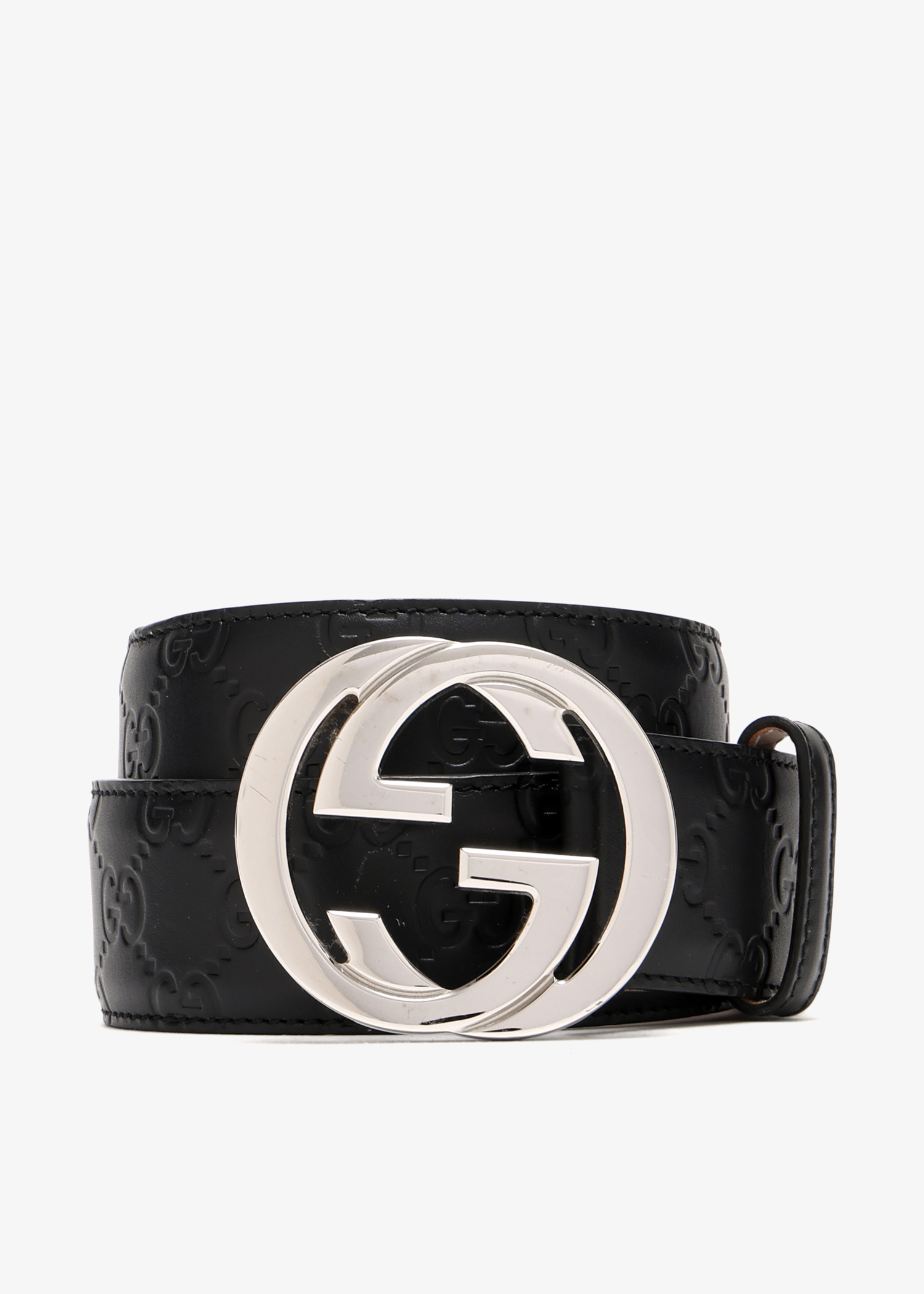 

Interlocking G belt, Black