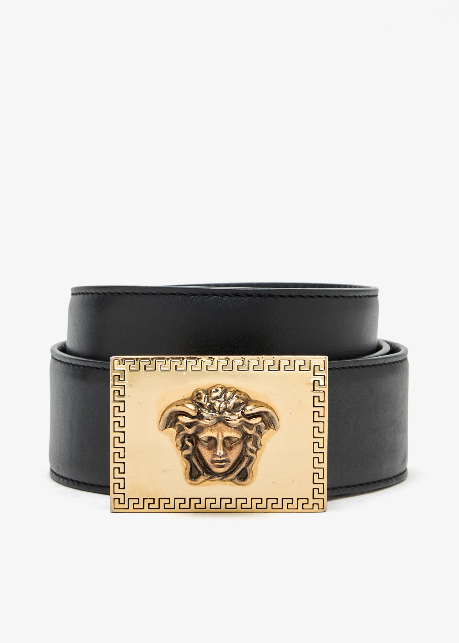 

Medusa buckle belt, Black