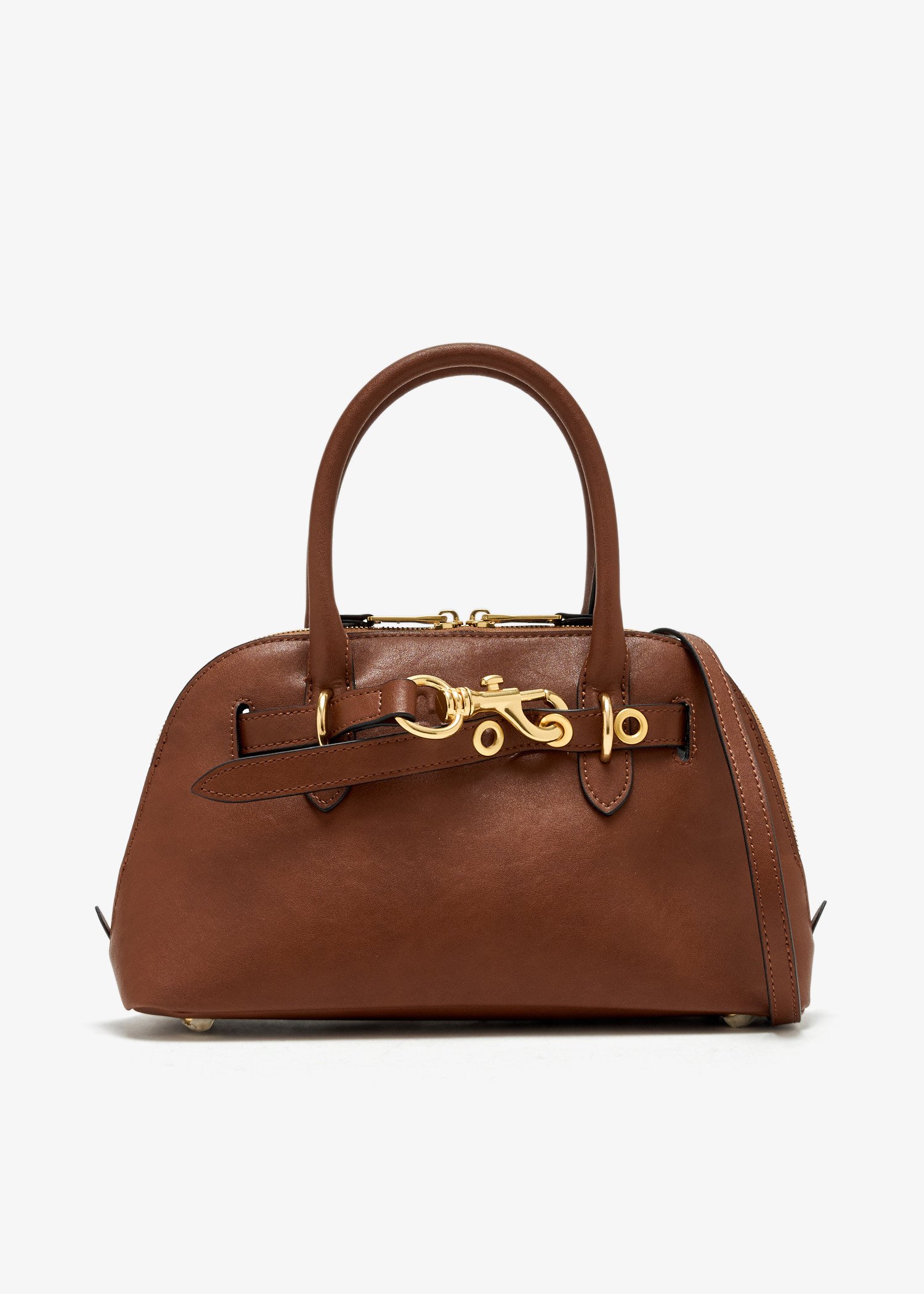 

Small Aventure top-handle bag, Brown