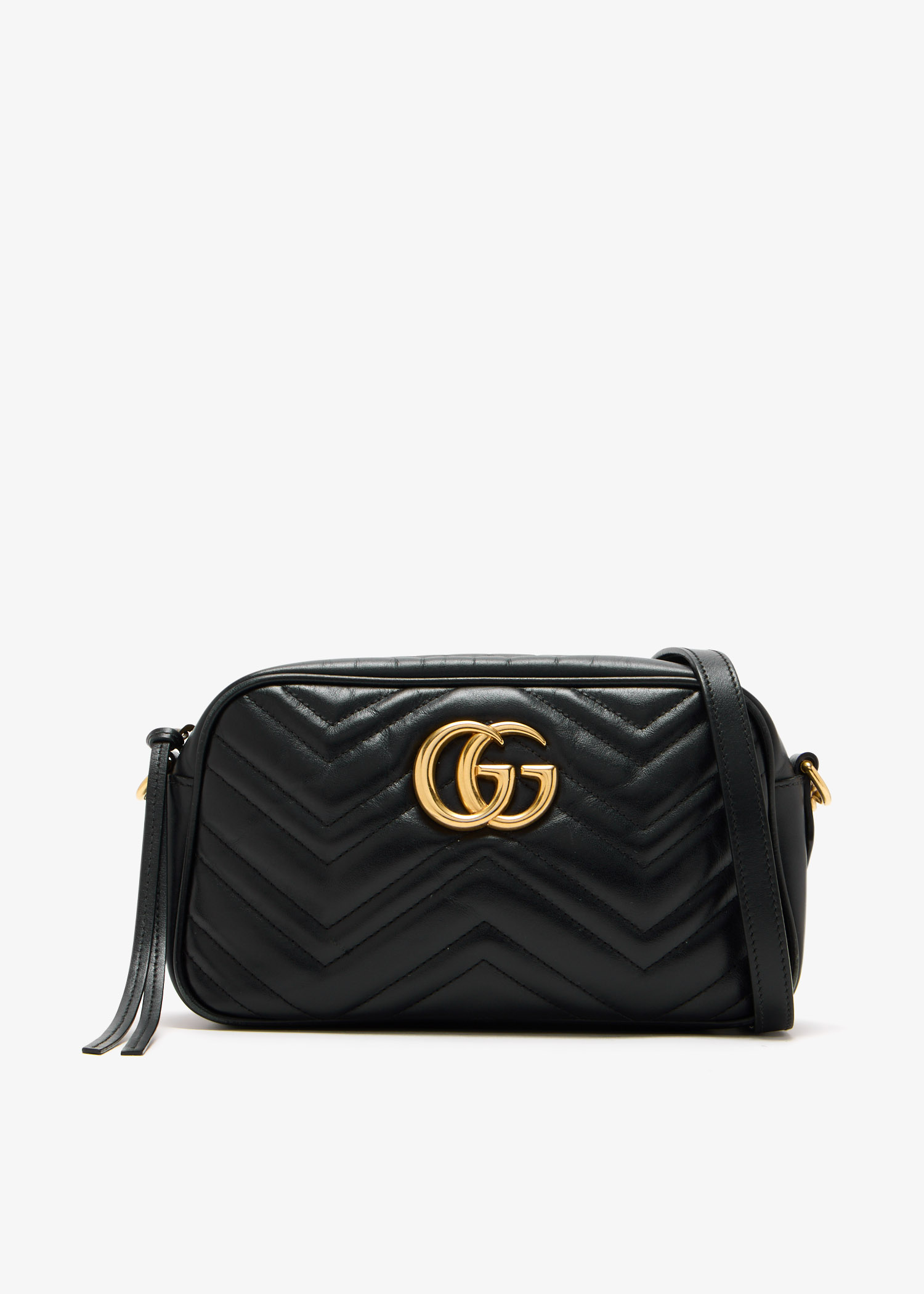 

Small GG Marmont camera bag, Black